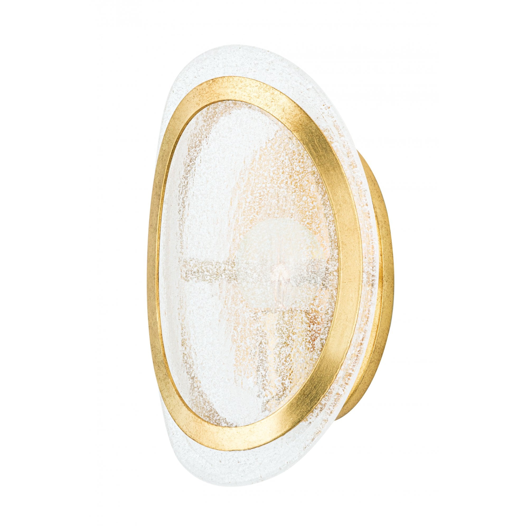 Hudson Valley Danes 1 Light Wall Sconce Light - Vintage Gold Leaf