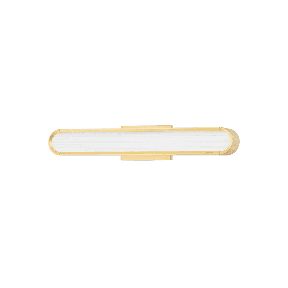 Hudson Valley Starkey LED Small Bath Bracket - Aged Brass