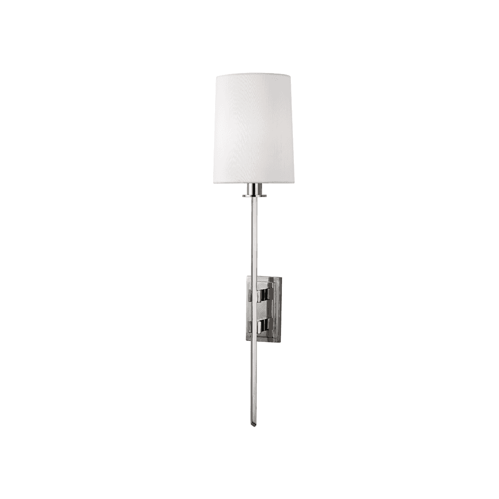 Hudson Valley Fredonia 1 Light Wall Sconce Light - Polished Nickel
