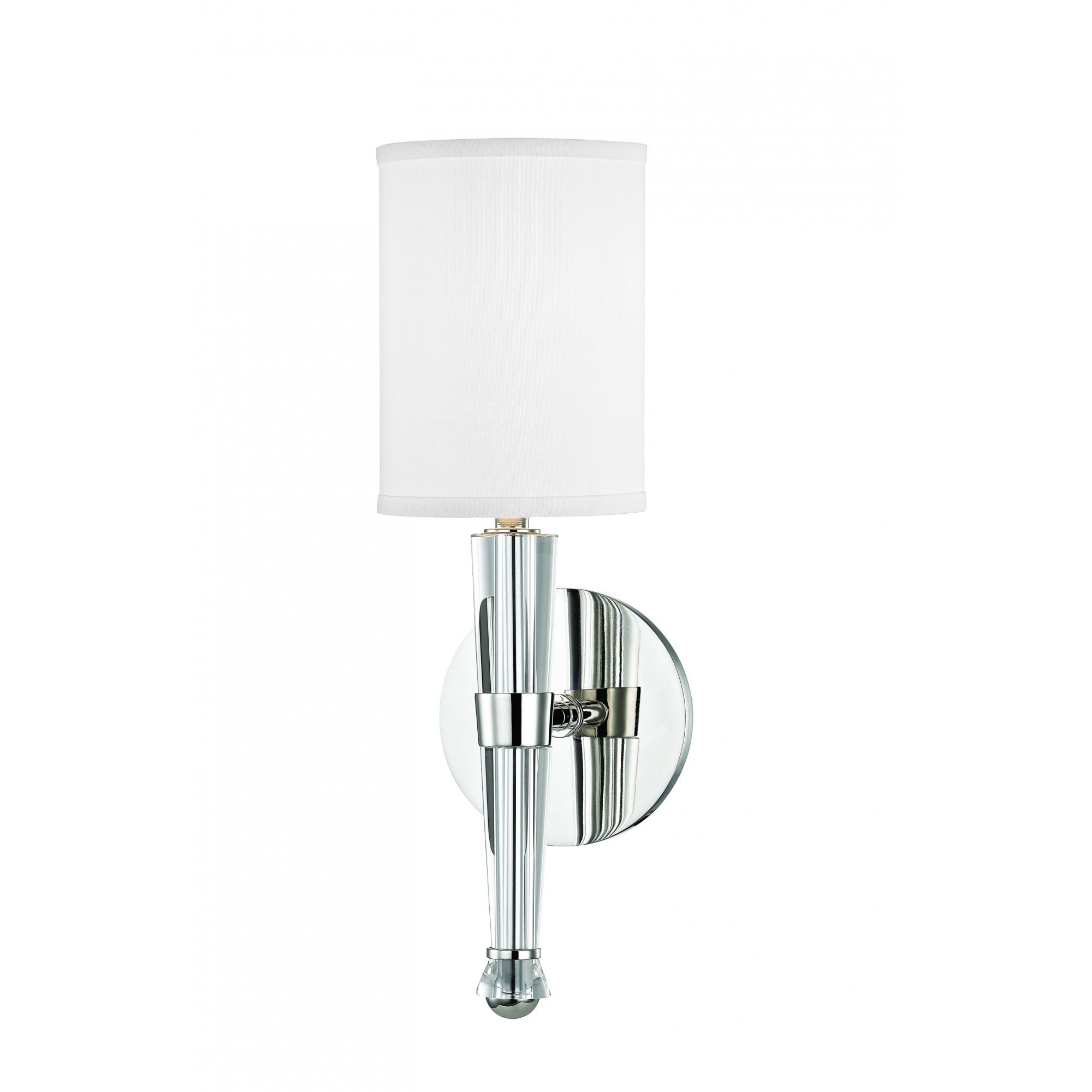 Hudson Valley Volta 1 Light Wall Sconce Light - Polished Nickel