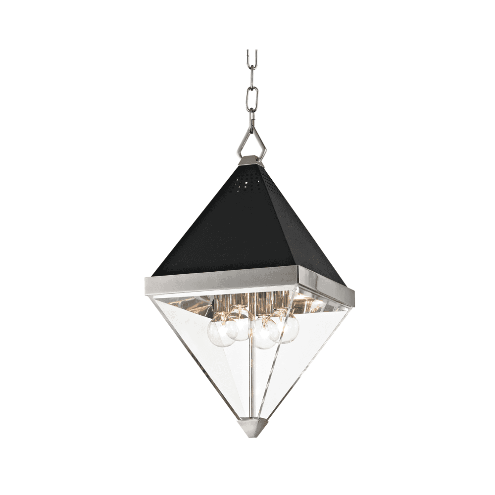 Hudson Valley Coltrane 4 Light Pendant - Polished Nickel