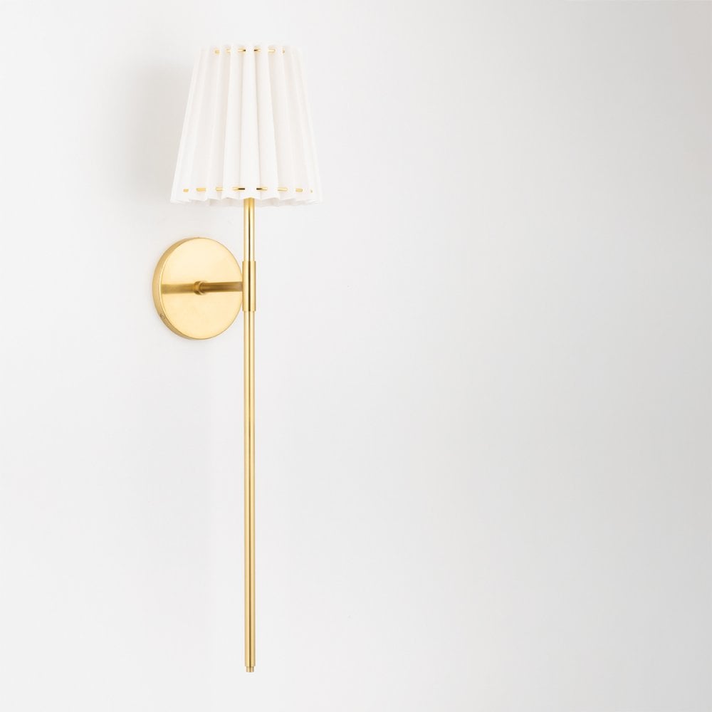 Mitzi Demi 1 Light Wall Sconce Light - Aged Brass