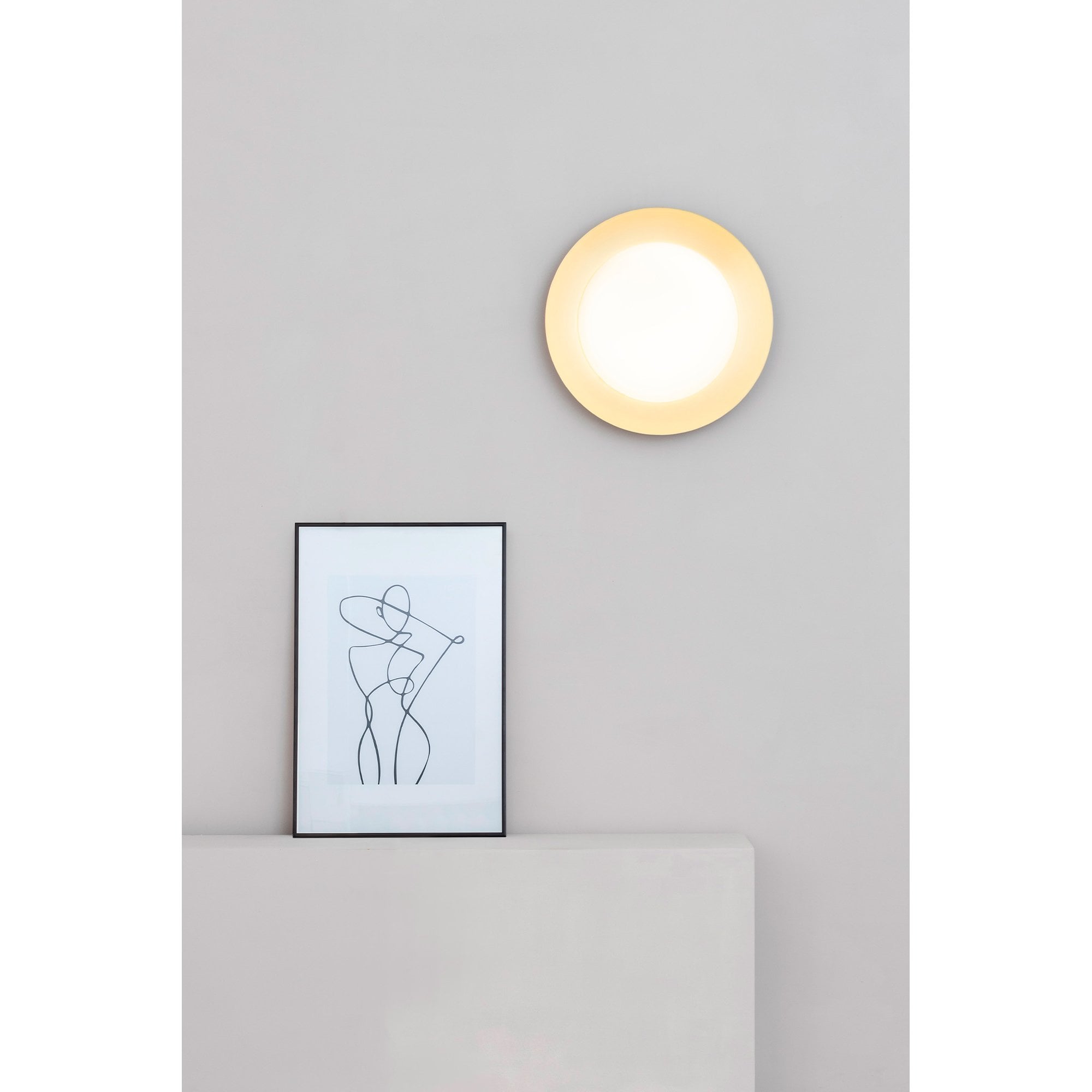 Faro Side 390 Ceiling Lamp - Black & Gold