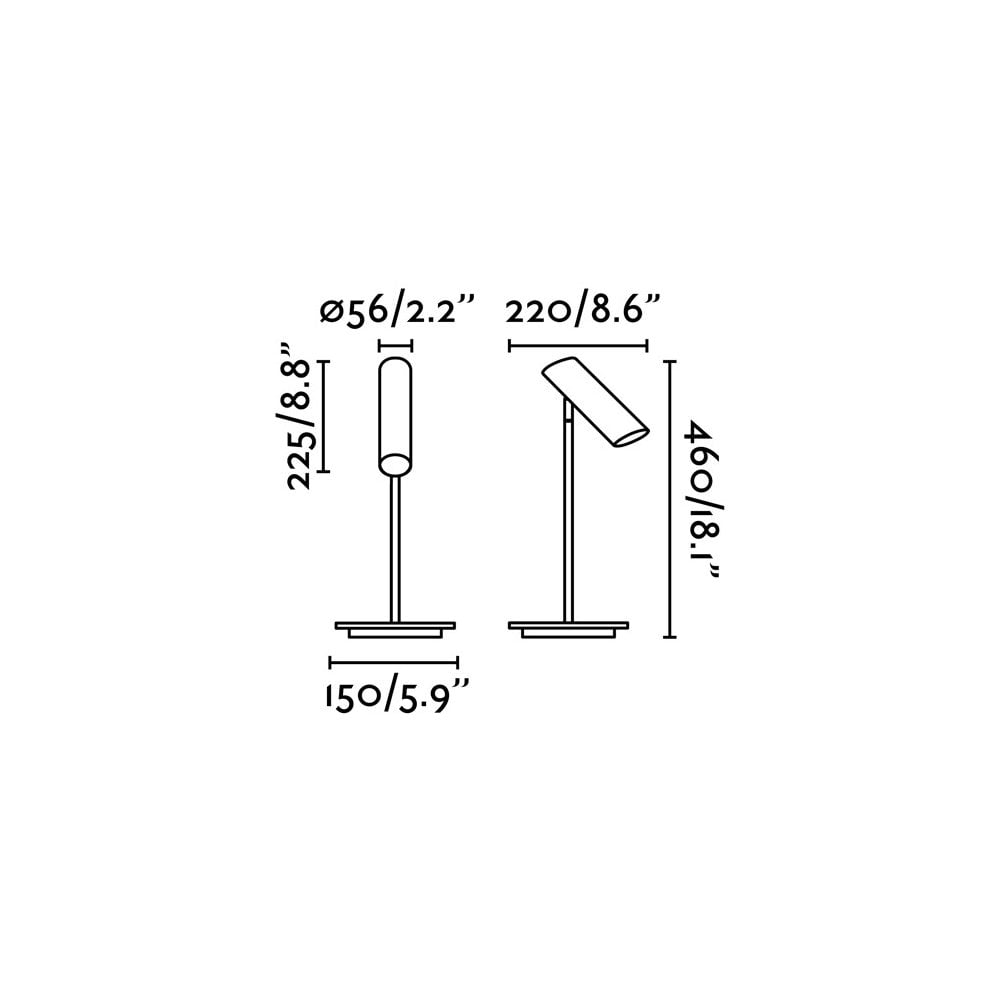 Faro Link Table Lamp - Black