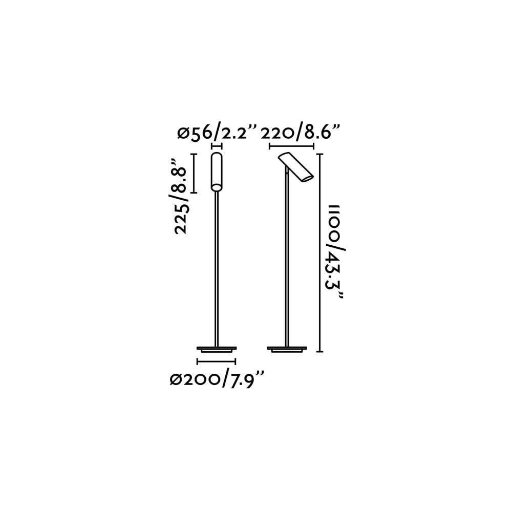 Faro Link Floor Lamp - Black