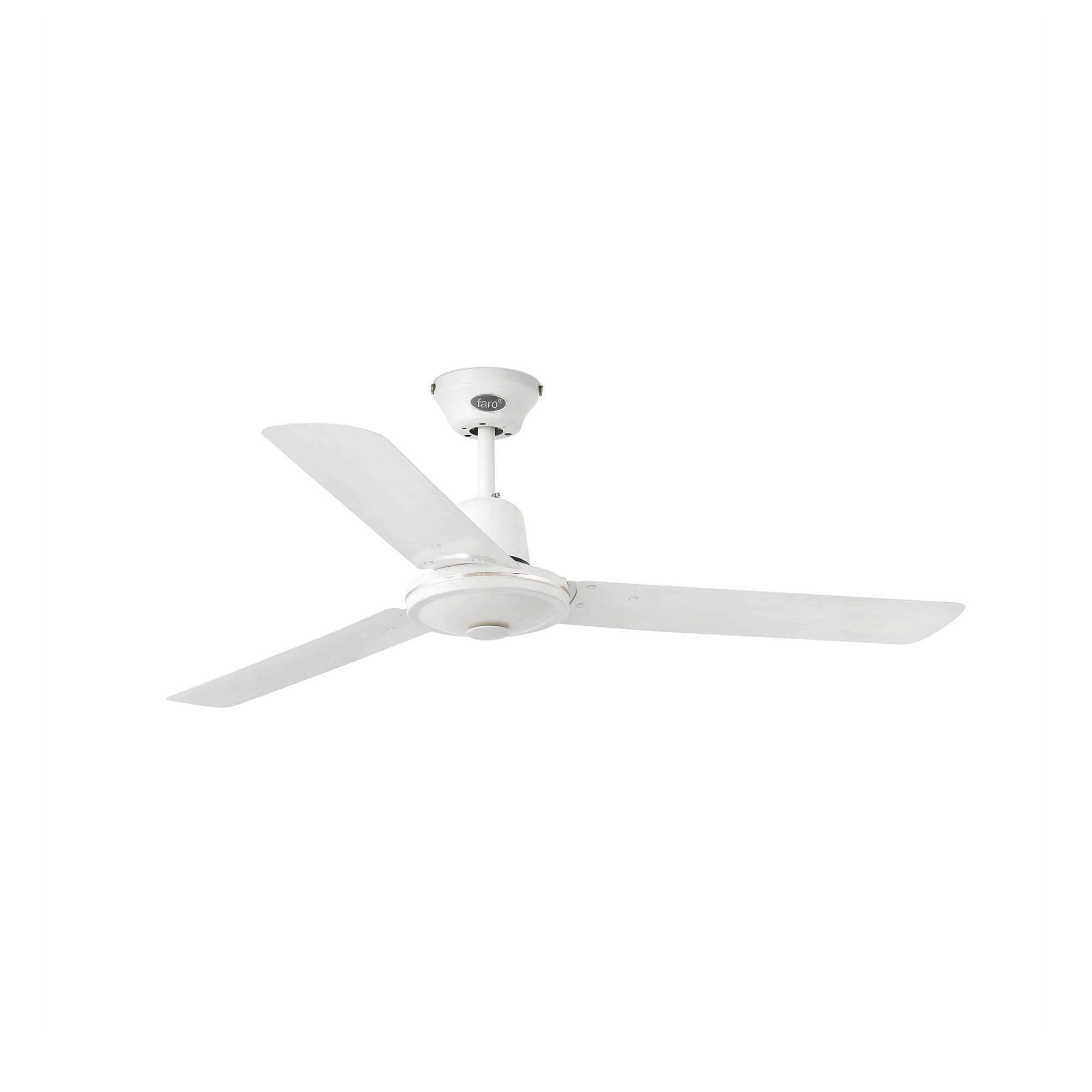 Faro Eco Indus Medium Fan - White