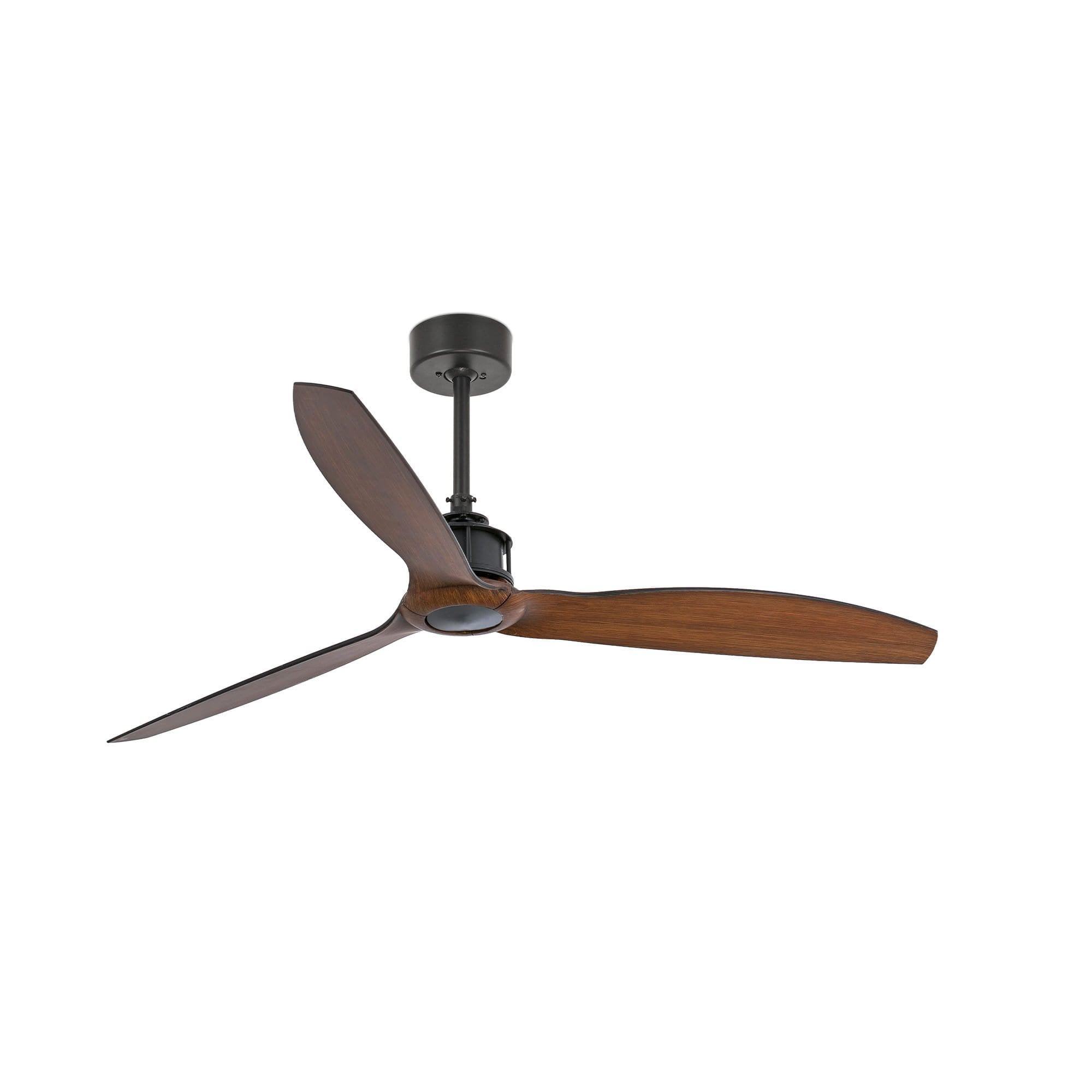 Faro Just Fan Medium Fan - DC Motor - Black & Wood