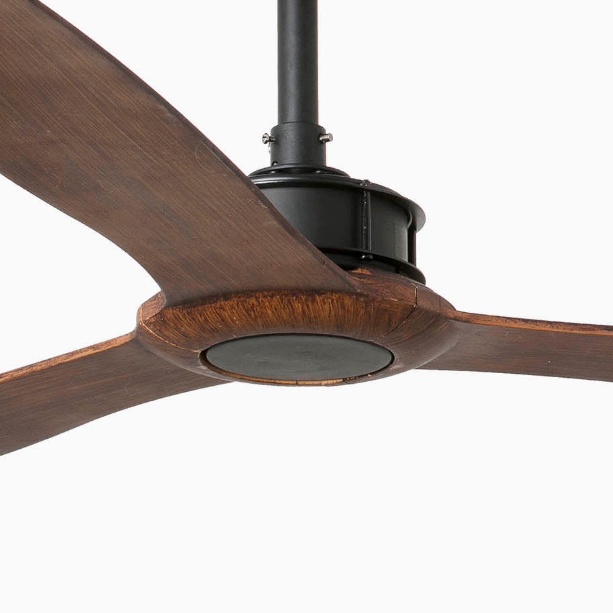 Faro Just Fan XL Fan - Matt Black & Wood