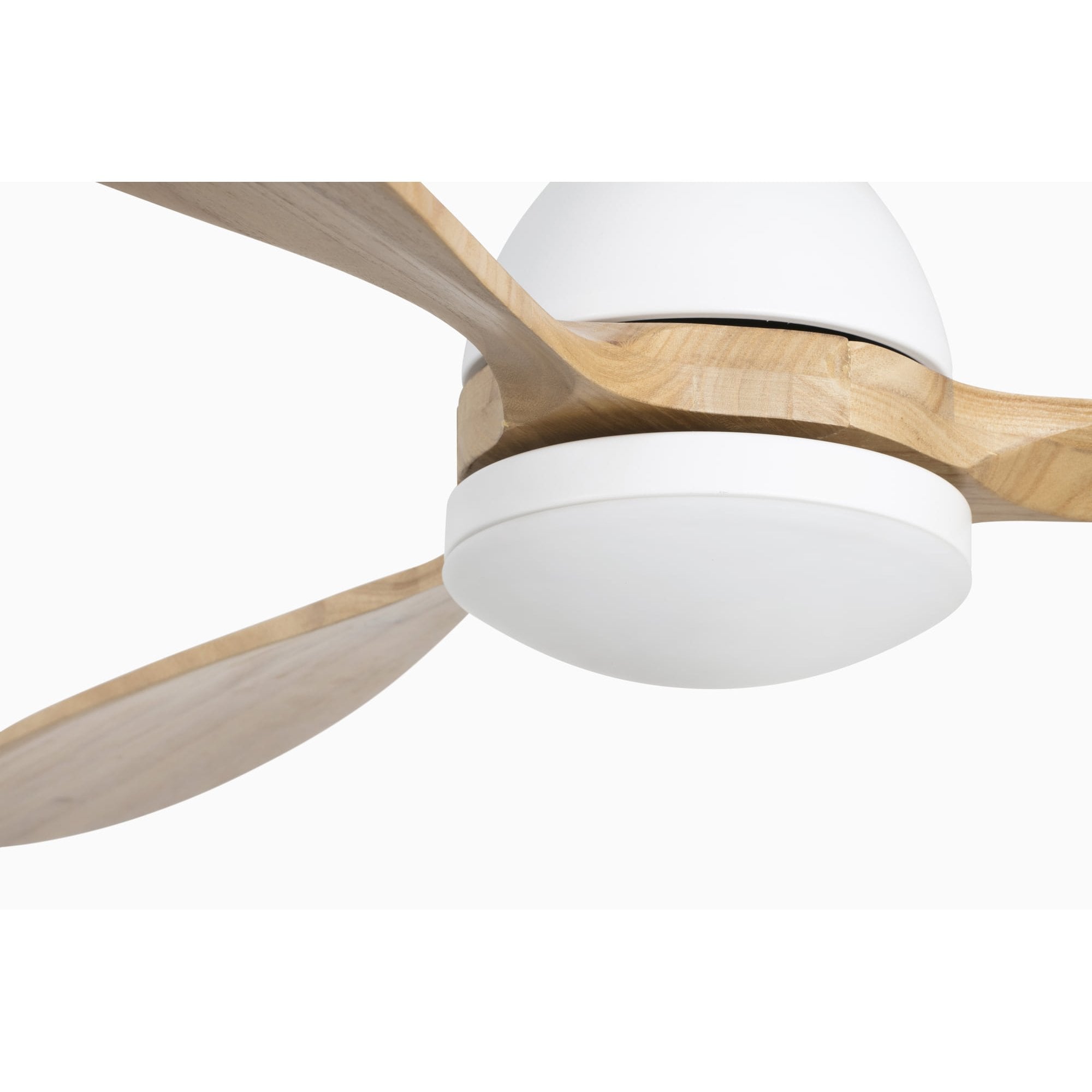 Faro Poros Large LED Fan - DC Motor - Fan - White