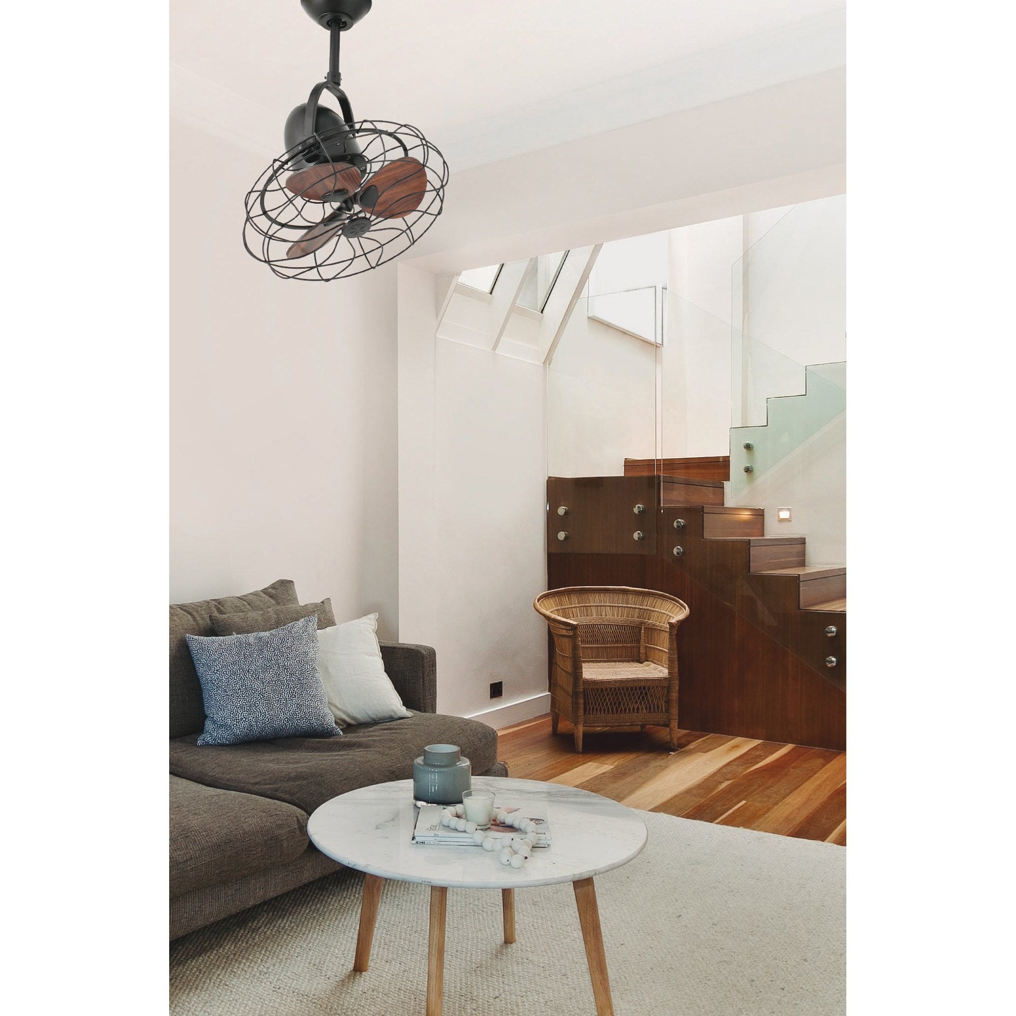 Faro Keiki Small Fan - Brown