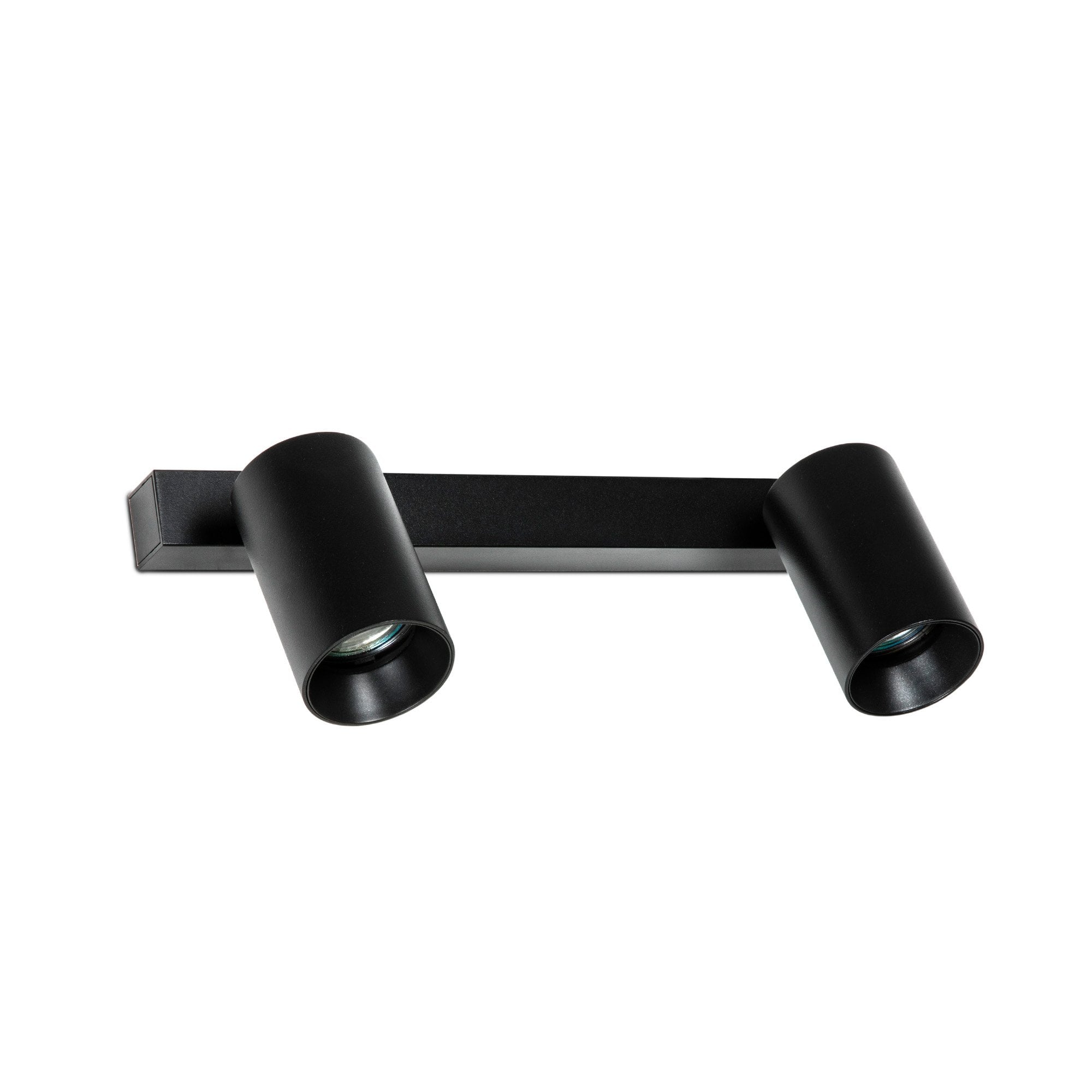 Faro Stan 2 Light Wall/Ceiling Lamp - Black