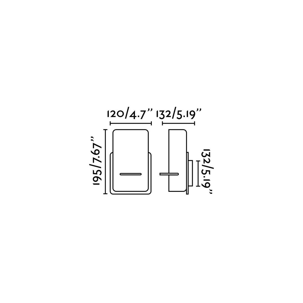 Faro Smile Wall Lamp - Black