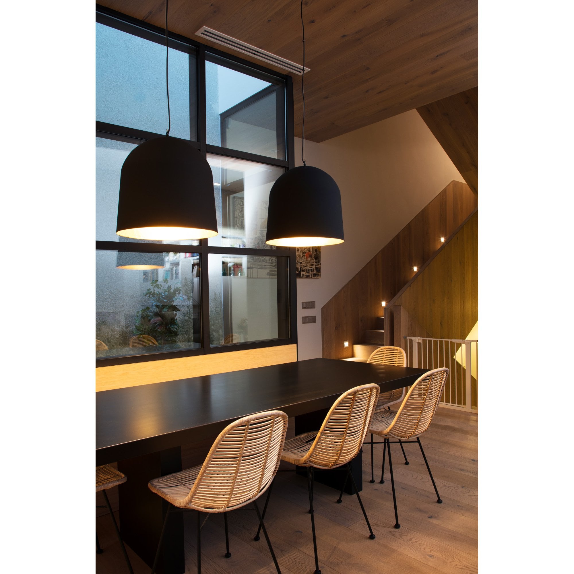 Faro Crater Pendant - Black