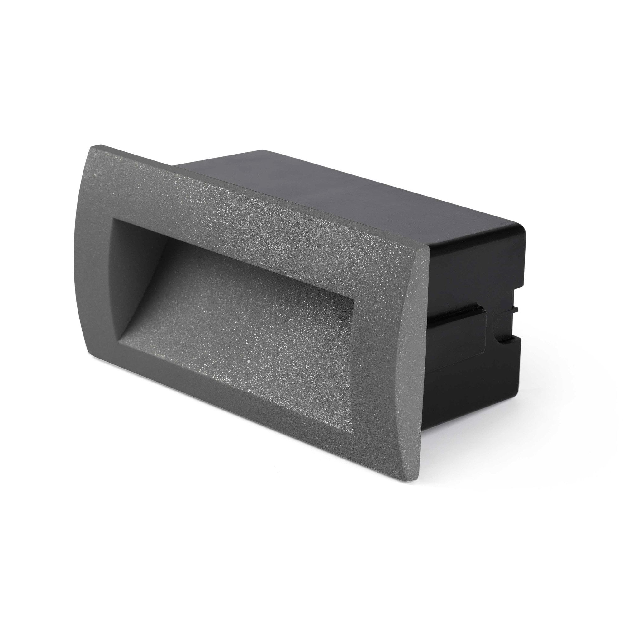 Faro Sedna Rectangular Recessed Lamp - Dark Grey