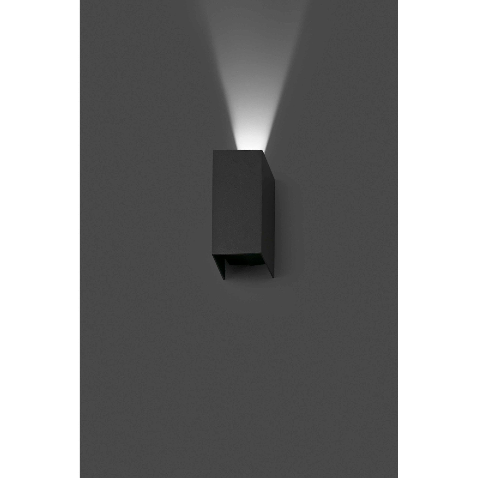 Faro Blind Wall Lamp - Dark Grey