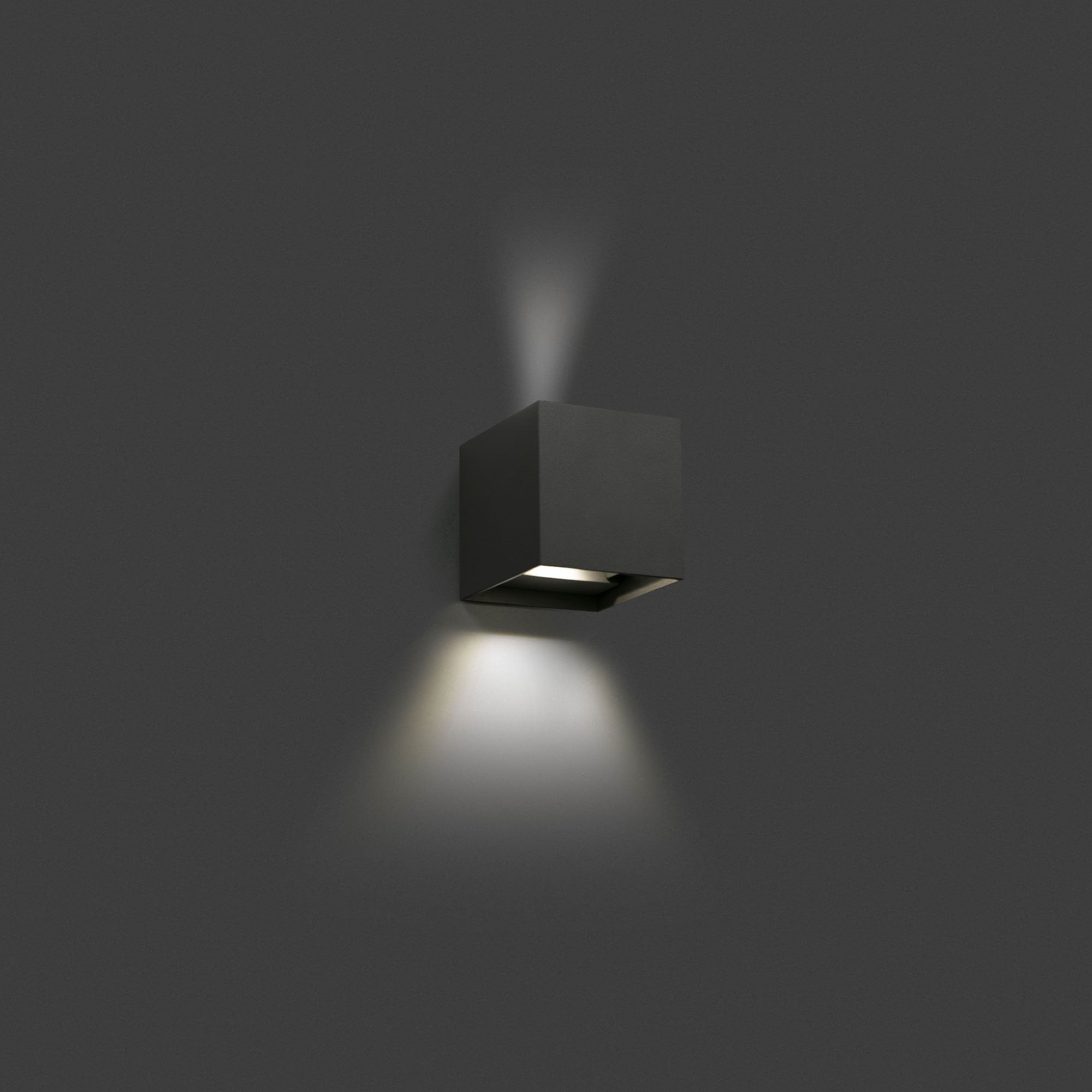 Faro Olan Wall Lamp - Dark Grey
