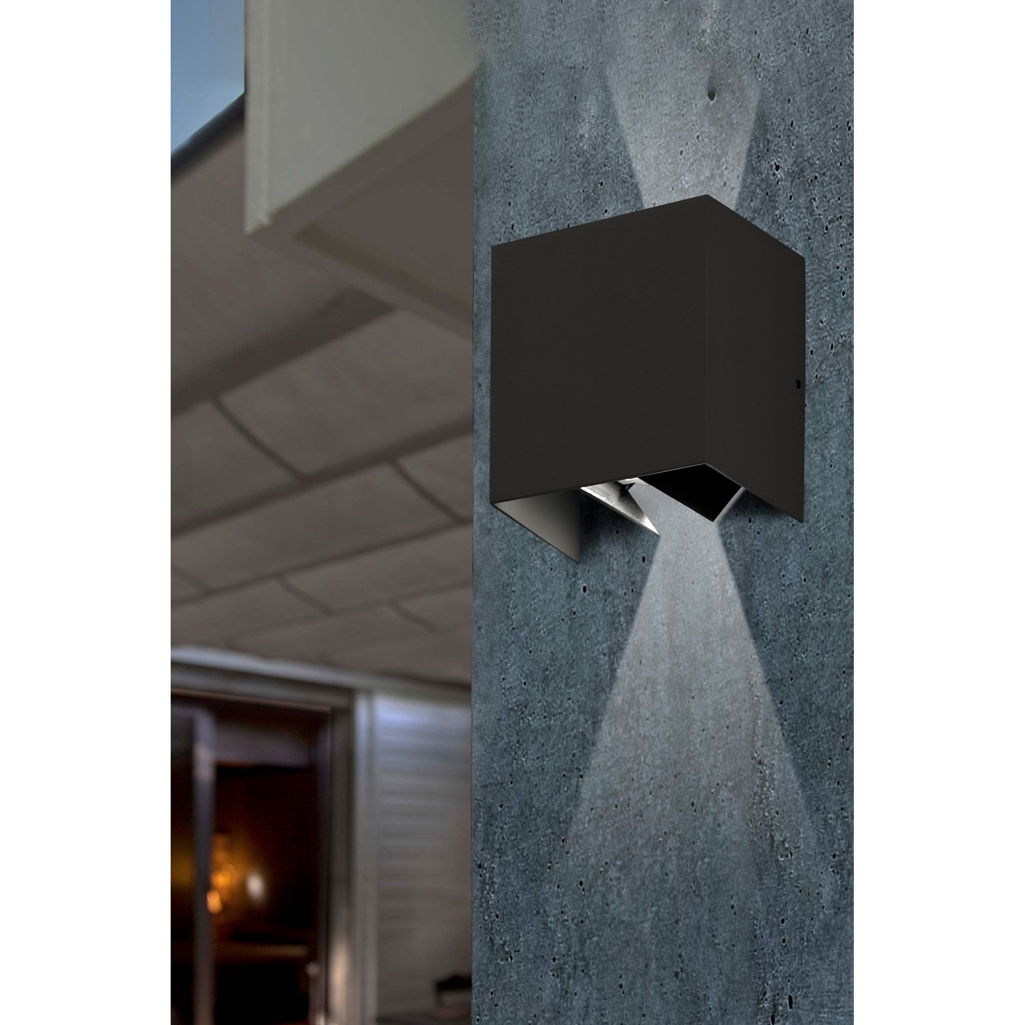 Faro Olan Wall Lamp - Dark Grey