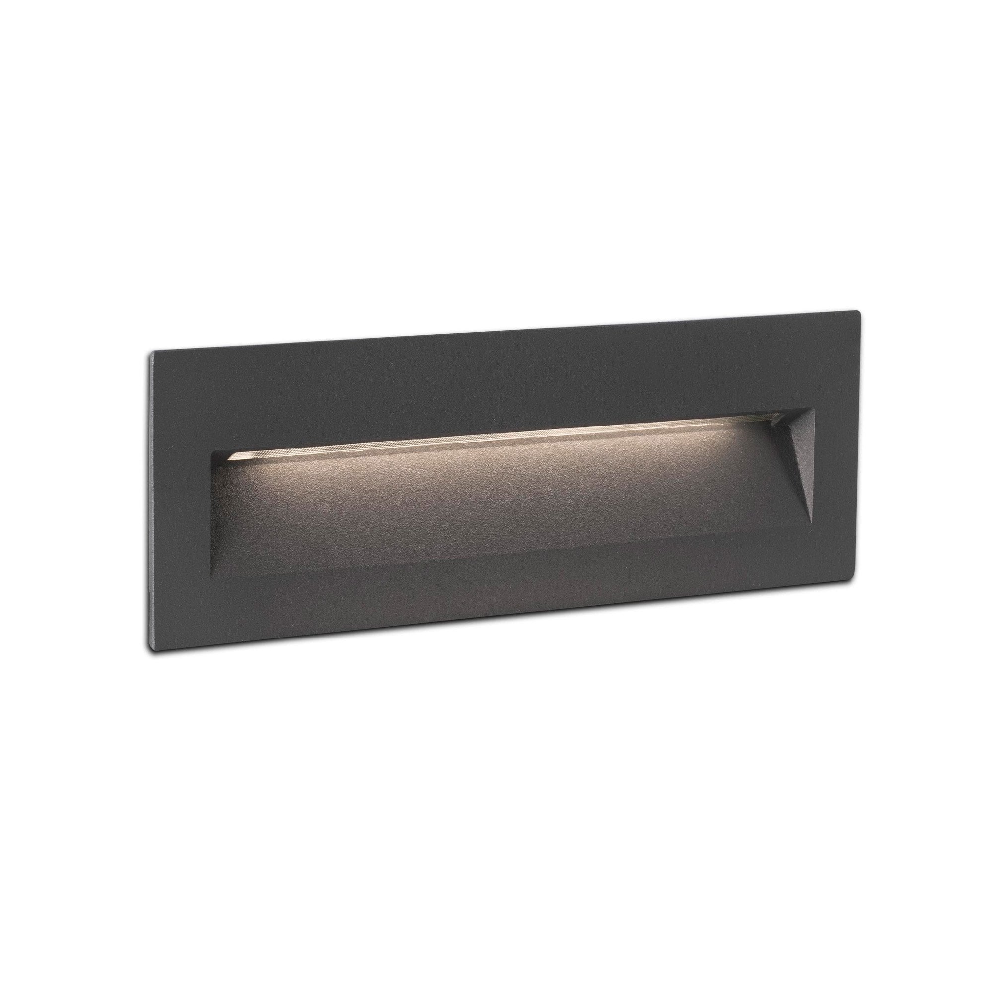 Faro Nat Recessed Lamp - Dark Grey