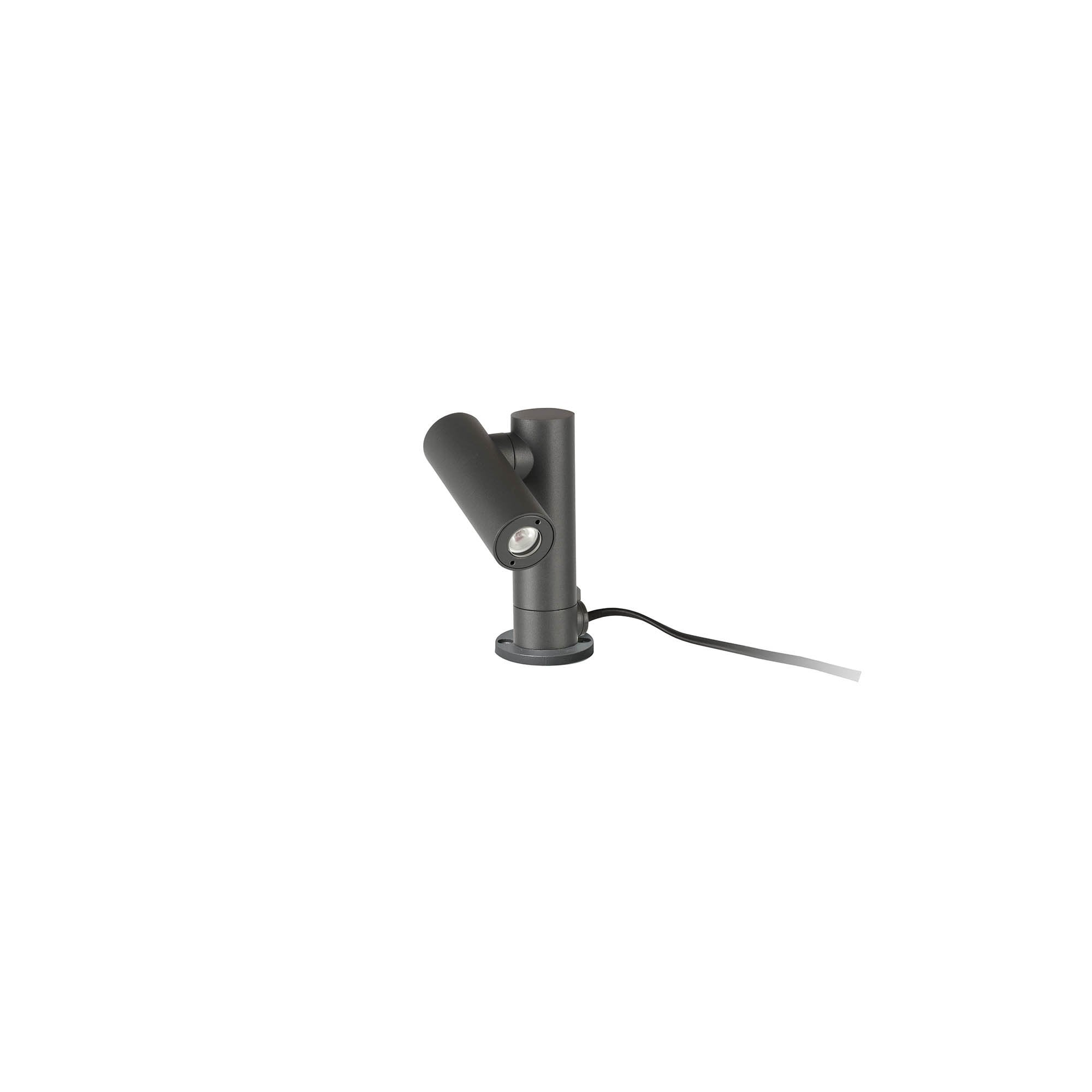 Faro Spy 145 Spotlight (Wall/Floor Mount) - Dark Grey
