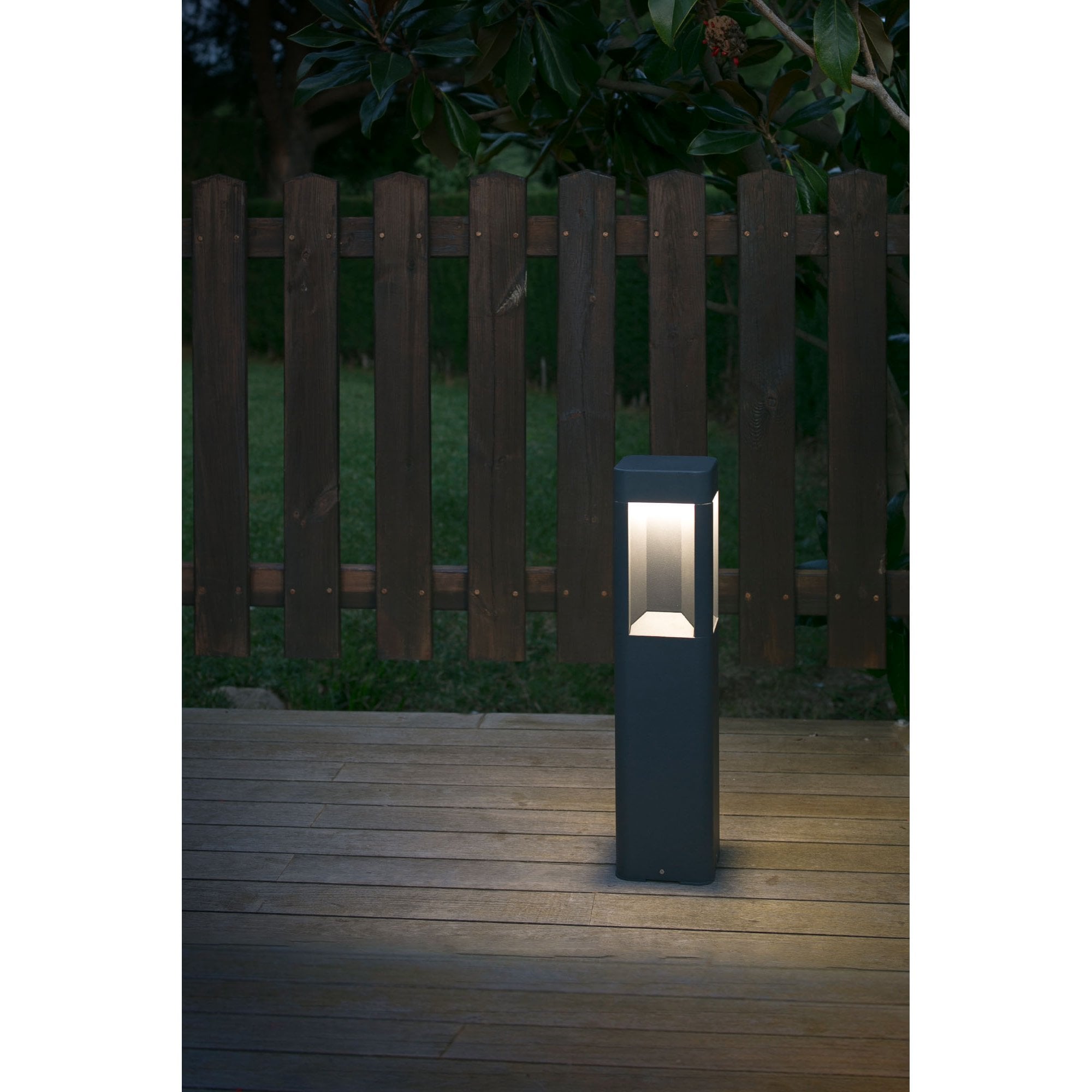 Faro Naya 500 Post Lamp - Dark Grey