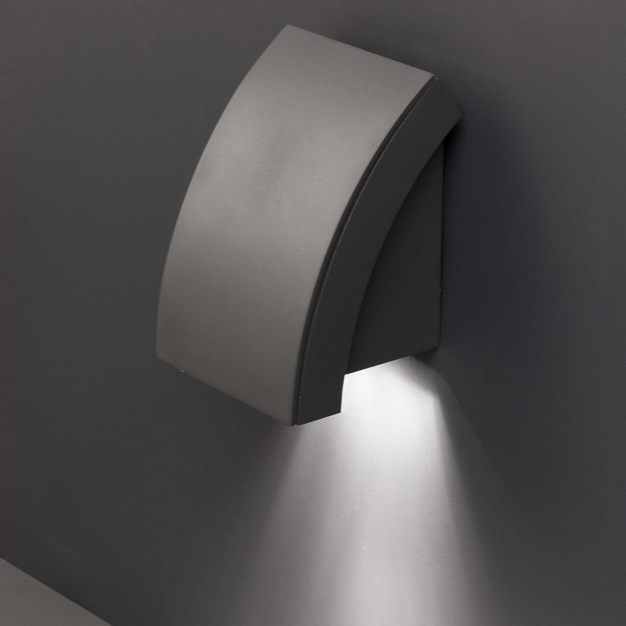 Faro Proa Wall Lamp - Dark Grey