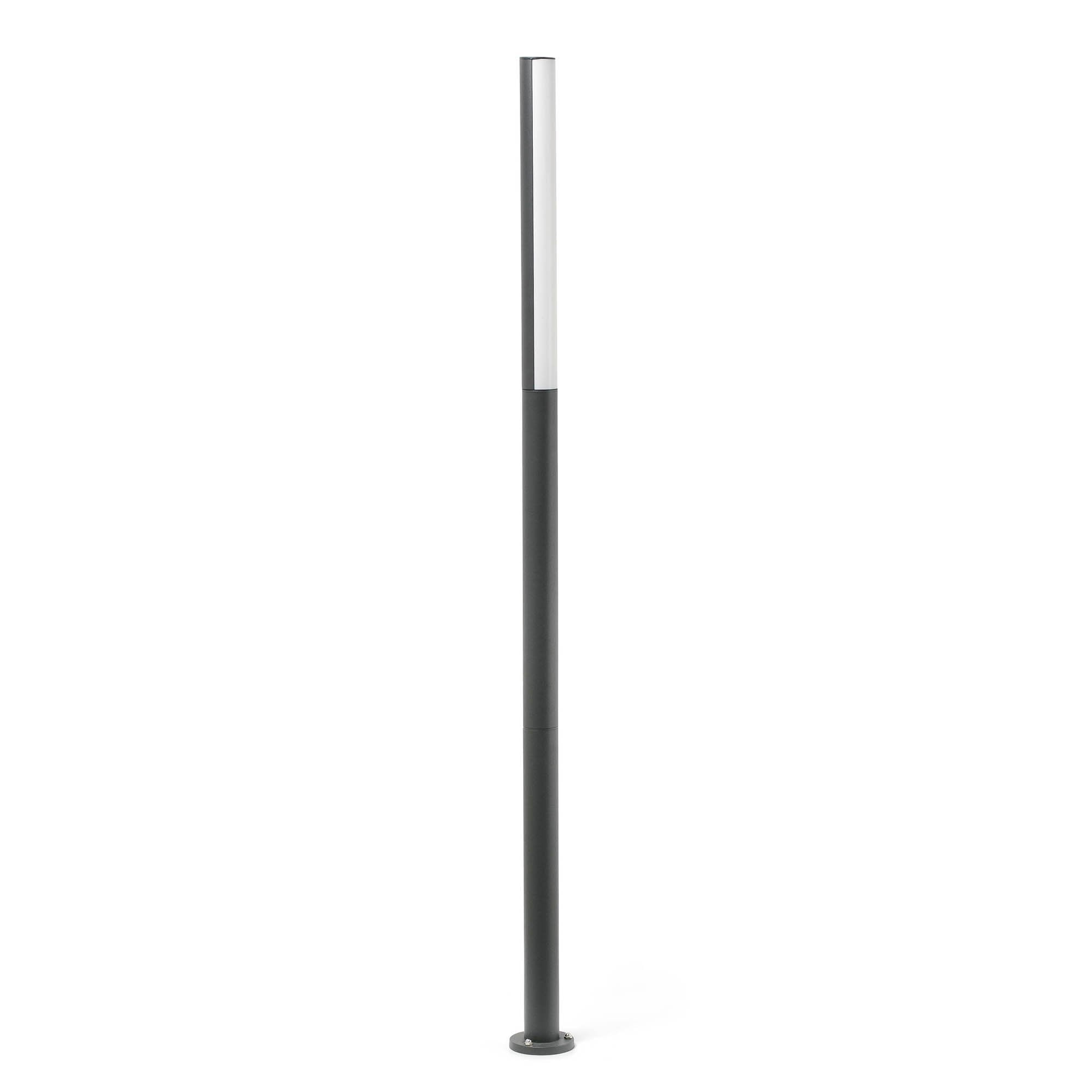 Faro Beret 1800 Pole Lamp - Dark Grey