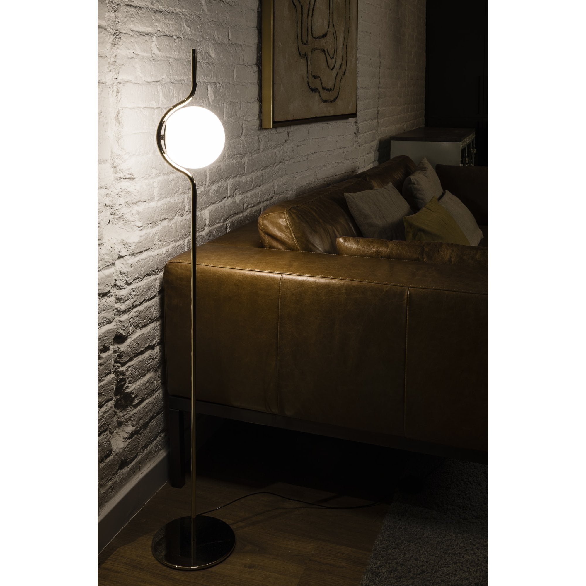 Faro Le Vita Floor Lamp - Gold