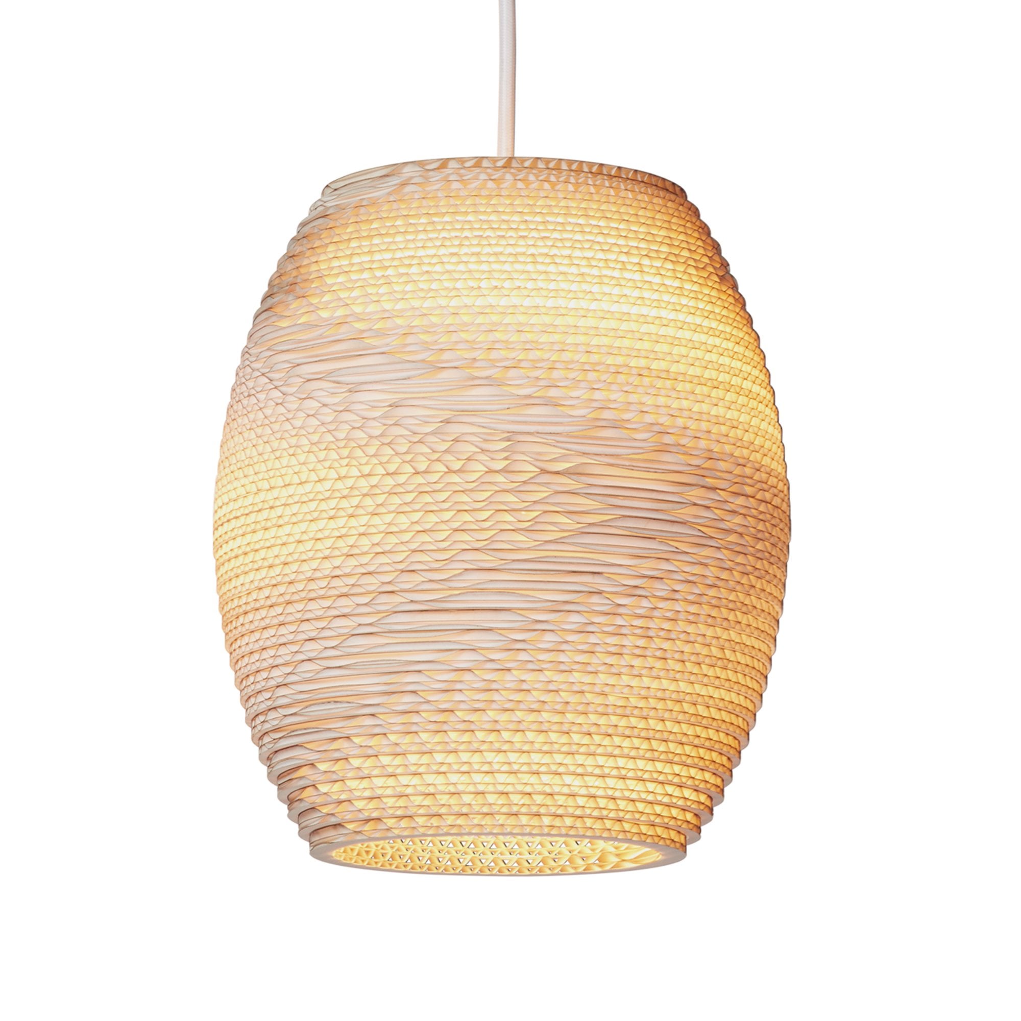 Graypants Scraplights Oliv Pendant - Blonde - 19cm Diameter