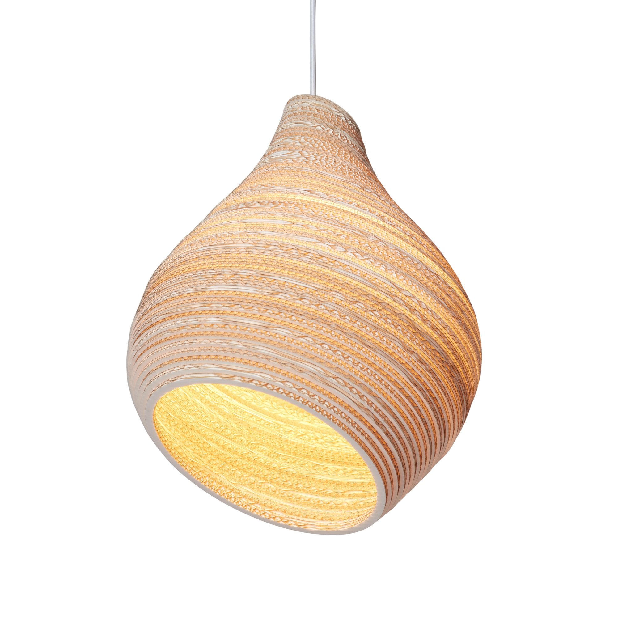 Graypants Scraplights Hive 15 Pendant - Blonde - 38cm Diameter