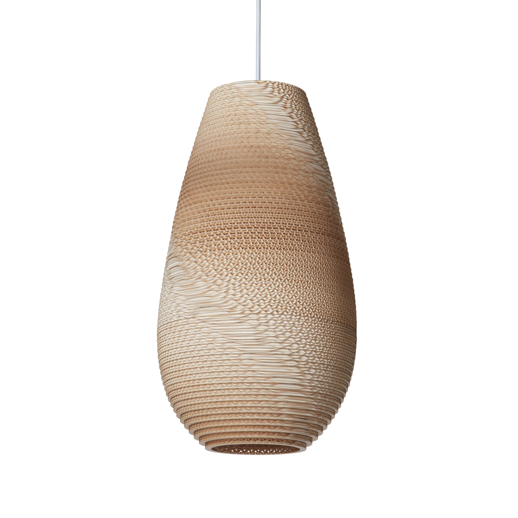 Graypants Scraplights Drop 18 Pendant - Blonde - 25cm Diameter