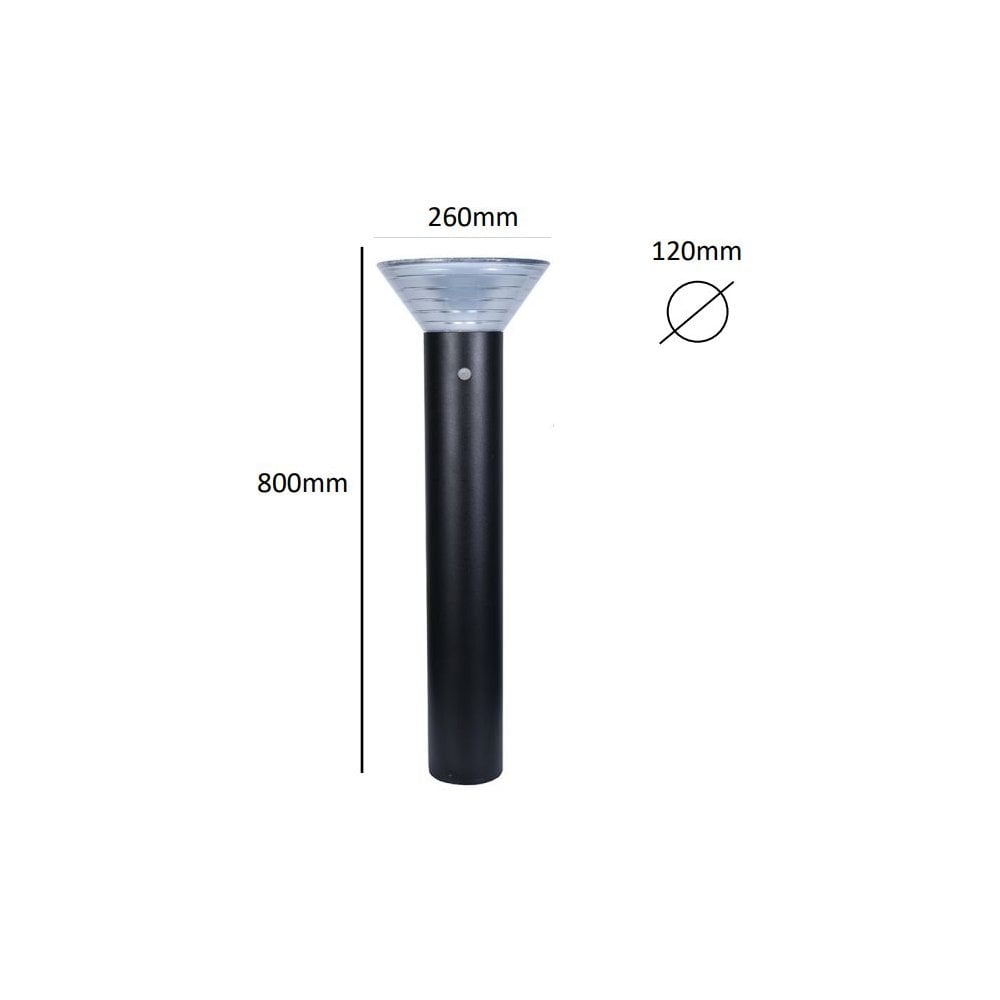Lumena Pro Solar Olympia - 800mm Path Light with PIR - Solar
