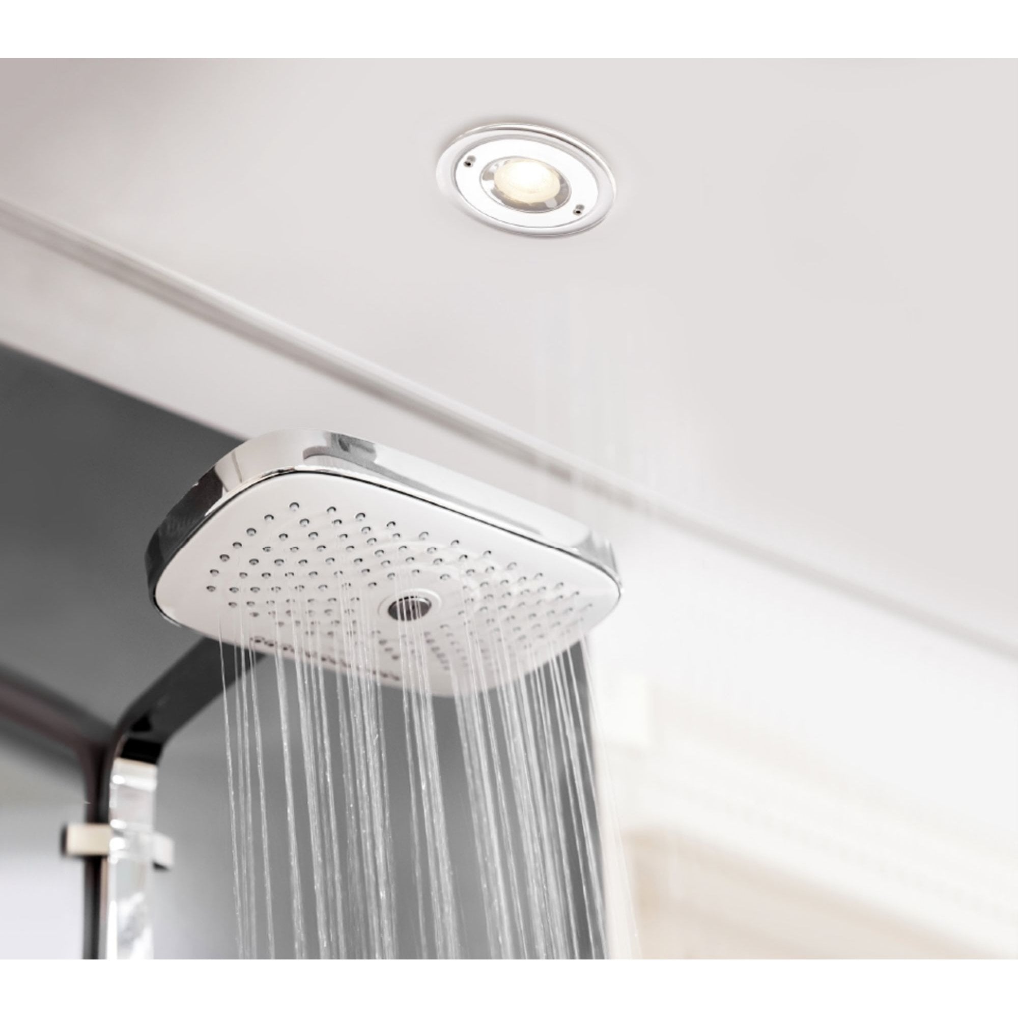 Searchlight Beaufort Bathroom Downlight - Chrome - IP65