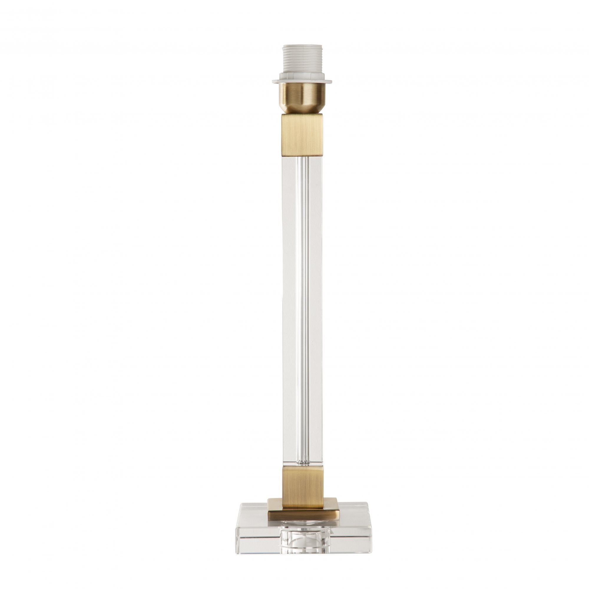 Searchlight Sarah Table Lamp Base - Brass & Crystal - Base Only