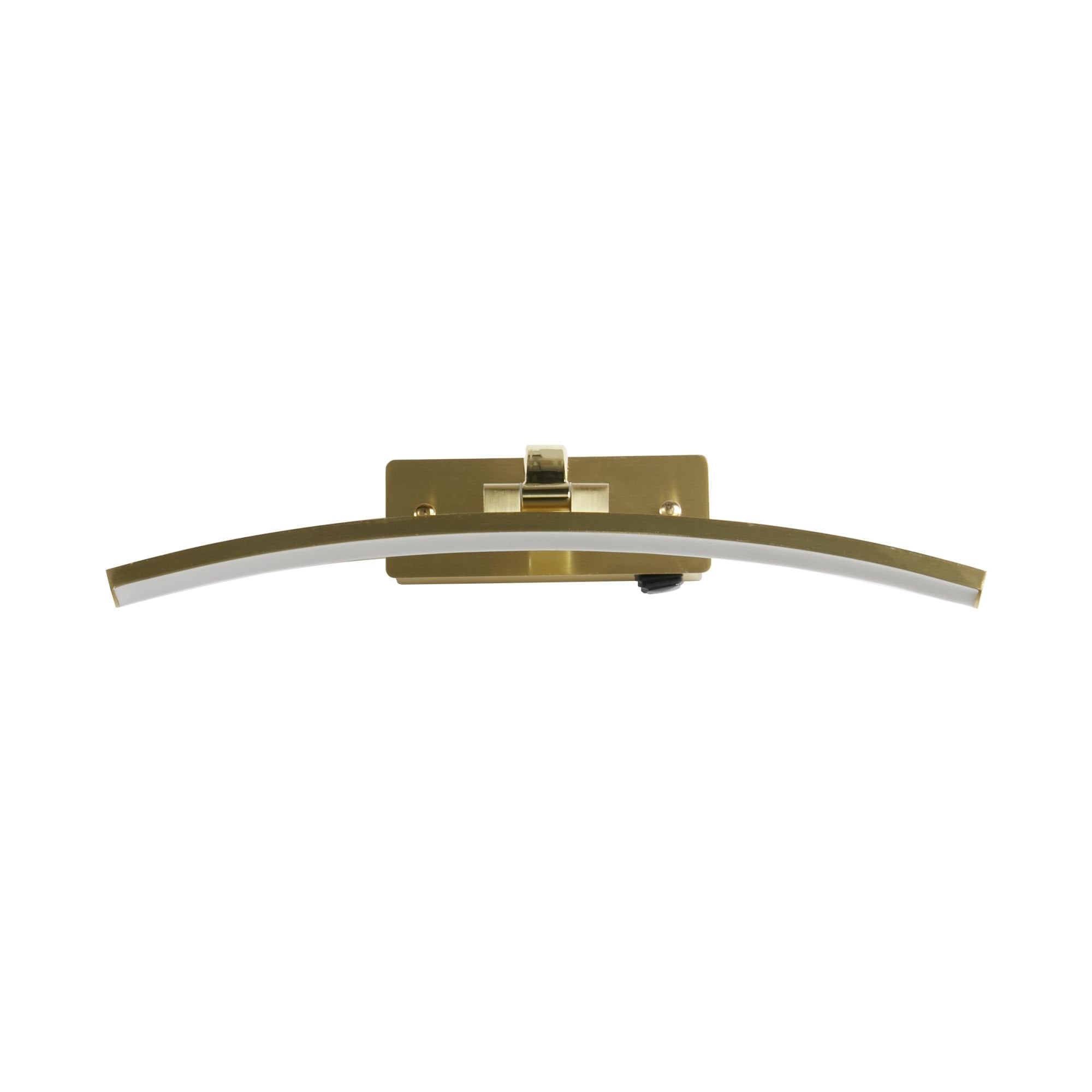 Searchlight Samuel 40cm Picture Light - Satin Brass & Polished Brass