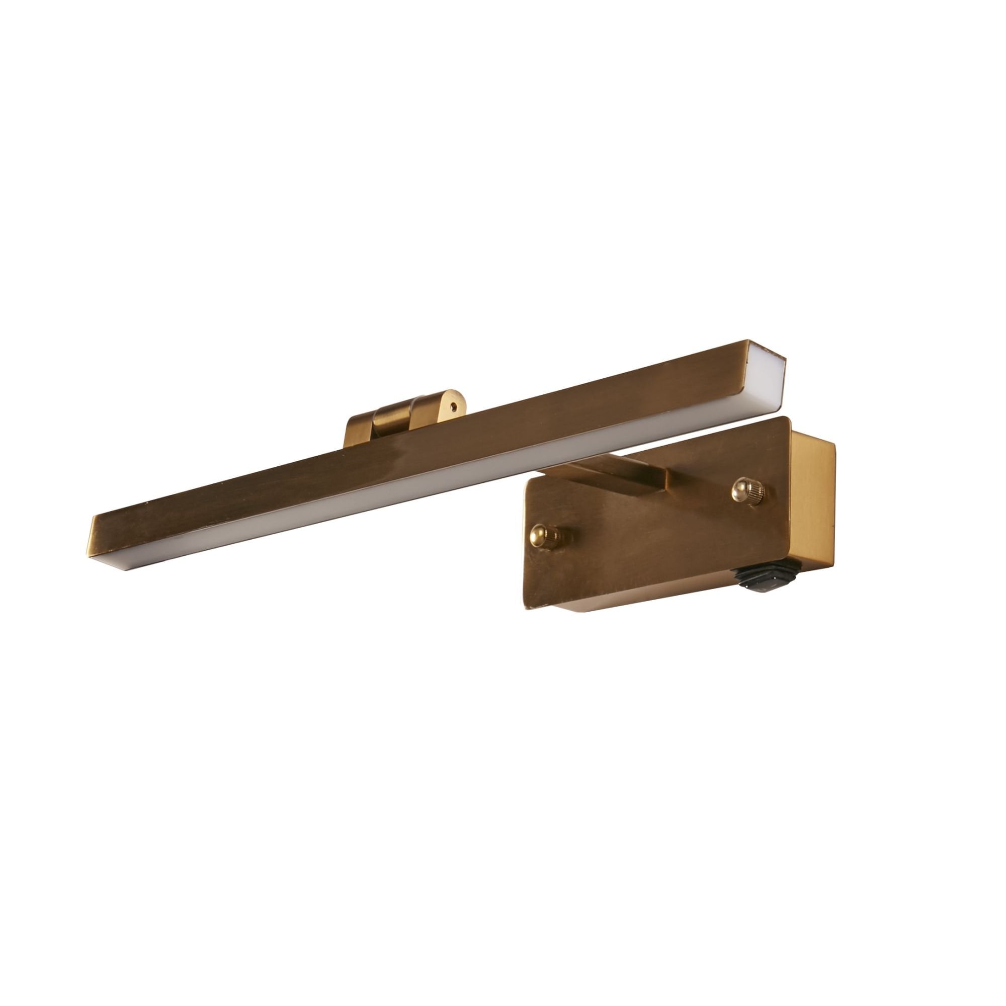 Searchlight Cedar Picture Light - Satin Brass