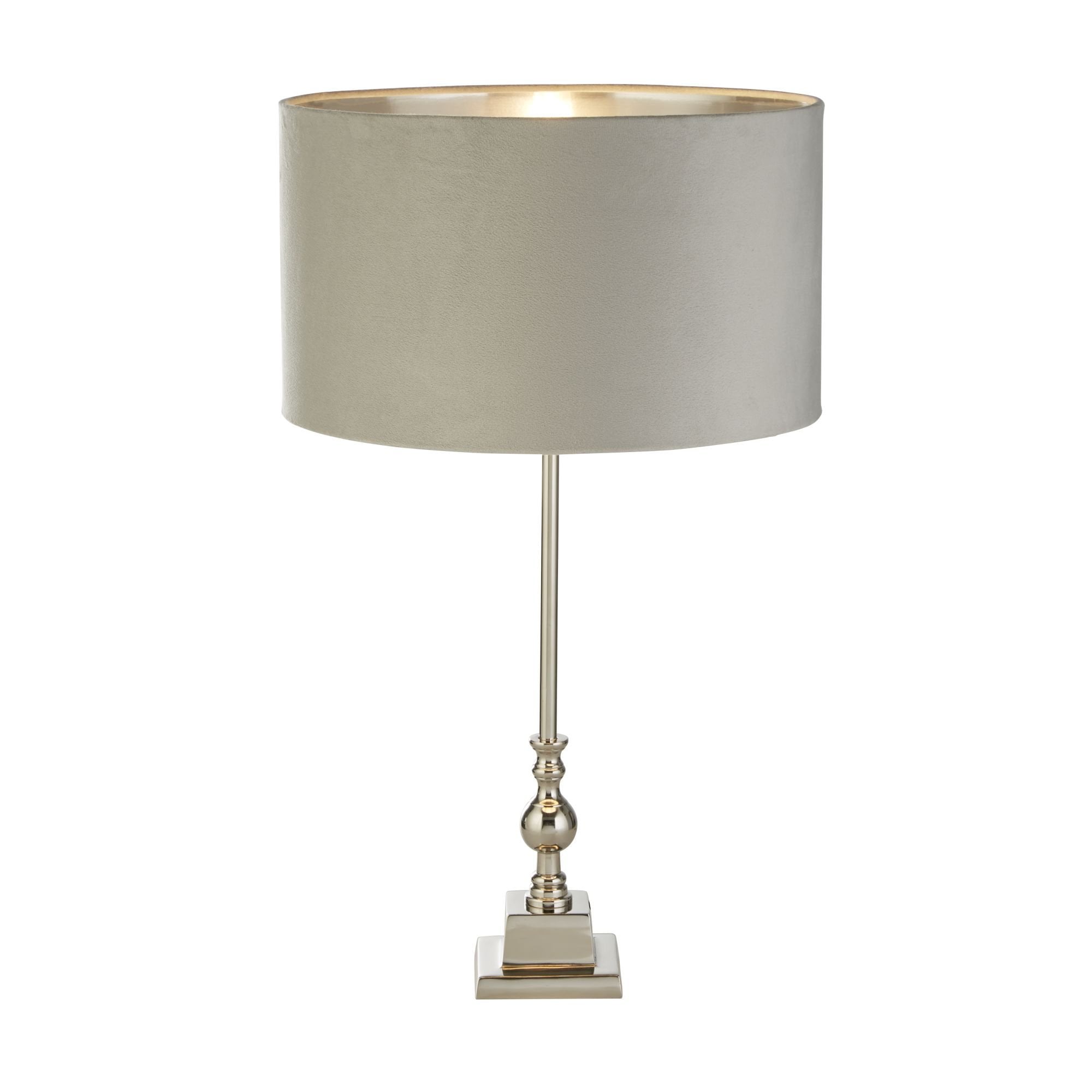 Searchlight Woodside Table Lamp Base - Chrome - Base Only