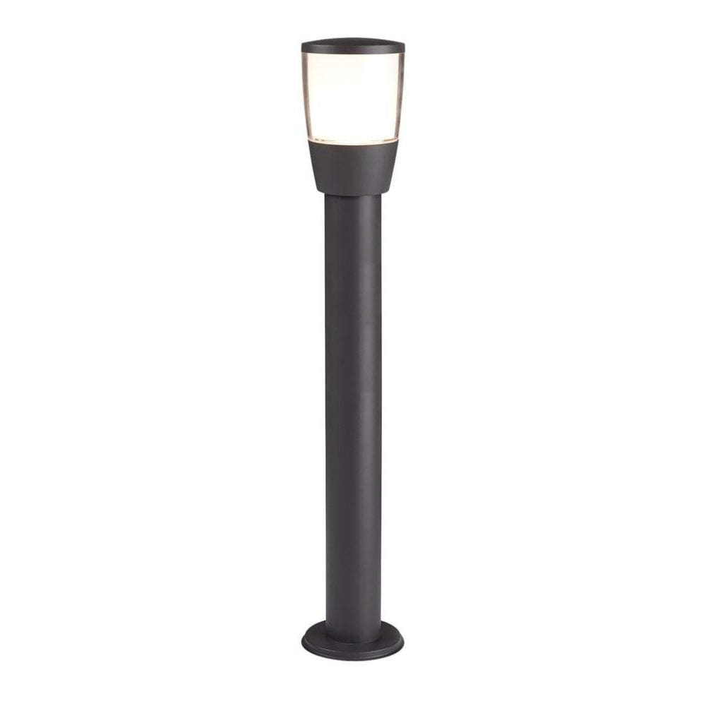 Searchlight Tees 900mm Outdoor Post - Grey & Polycarbonate