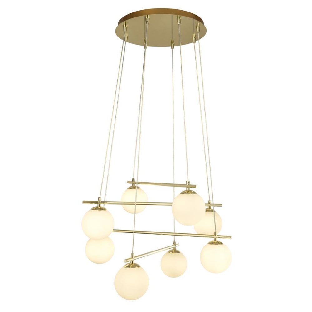 Searchlight Kelso Pendant - Gold