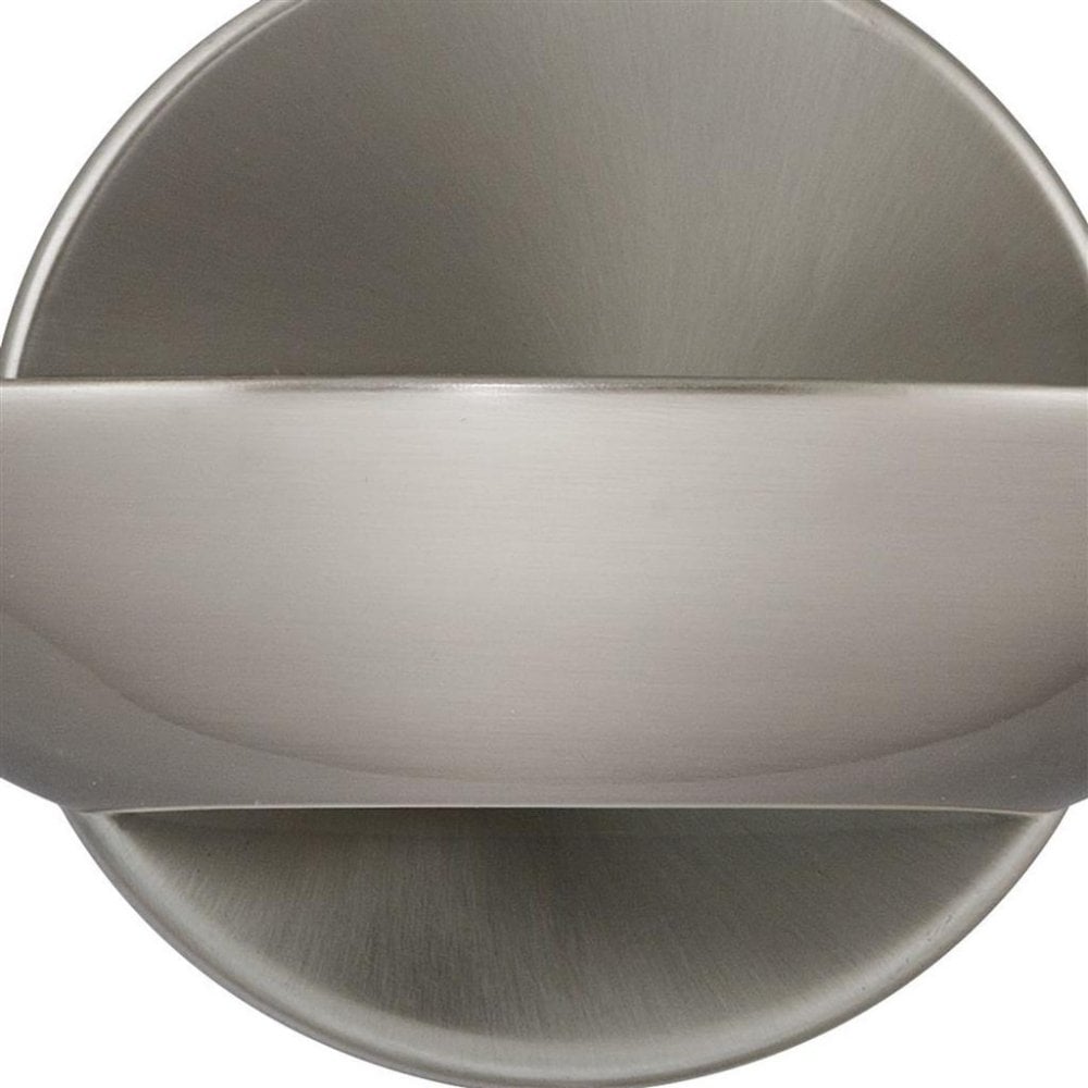 Searchlight Salop Uplight Wall Light - Satin Silver