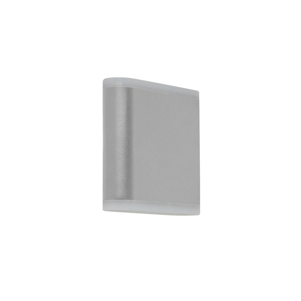 Searchlight Stanley Outdoor Wall Light - Grey & White Polycarbonate