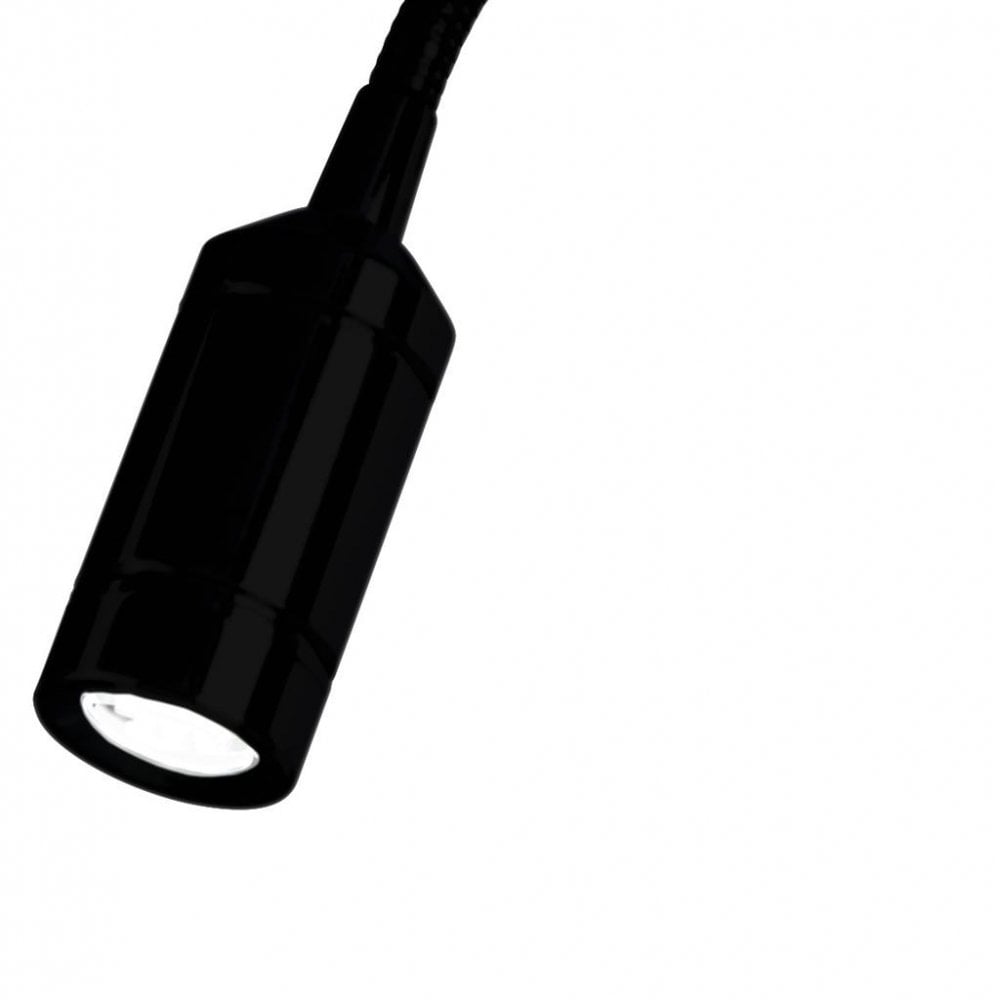 Searchlight Fenton Wall Light - Chrome & Matt Black