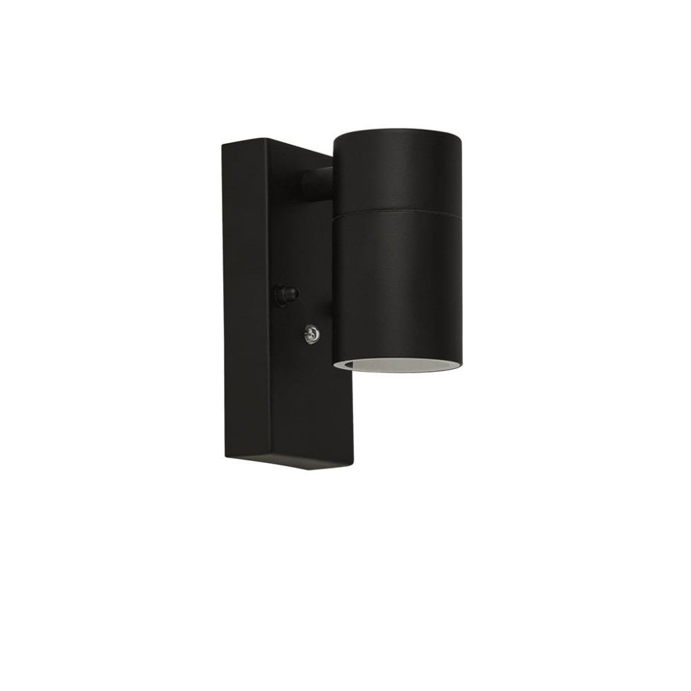 Searchlight Raymond Outdoor Wall Light - Black Metal