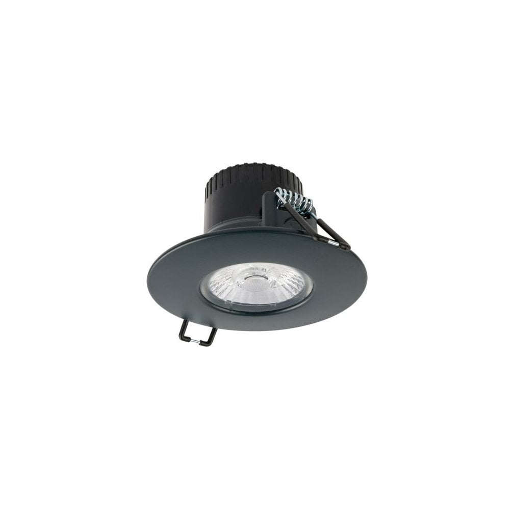 Collingwood H2 Pro Extreme Fixed CSP 5W IP65 All Weather Downlight - Anthracite Grey - Straight to Mains