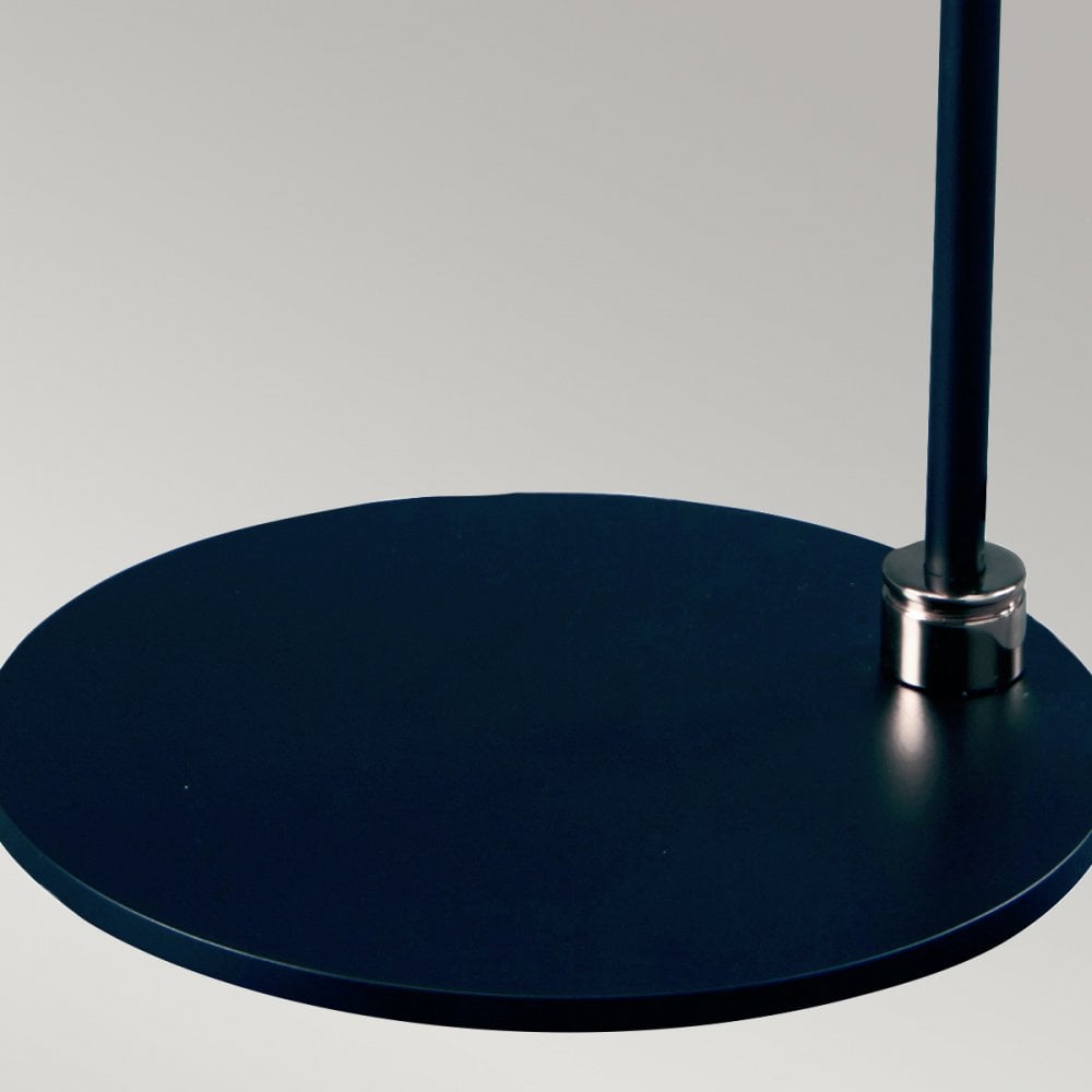 Elstead Balance 1 Light Table Lamp - Black & Polished Nickel