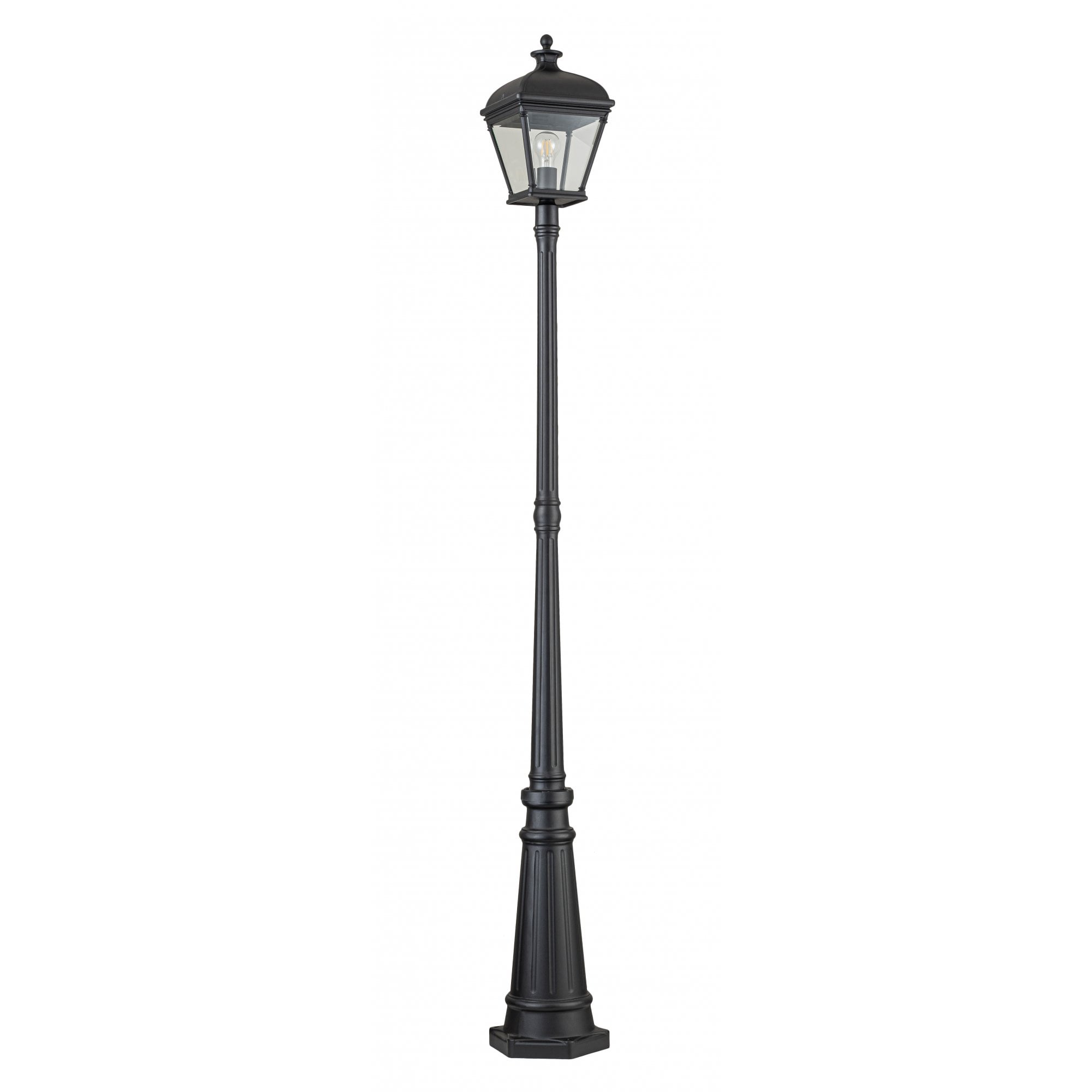Elstead Bayview 1 Light Lamp Post - Black