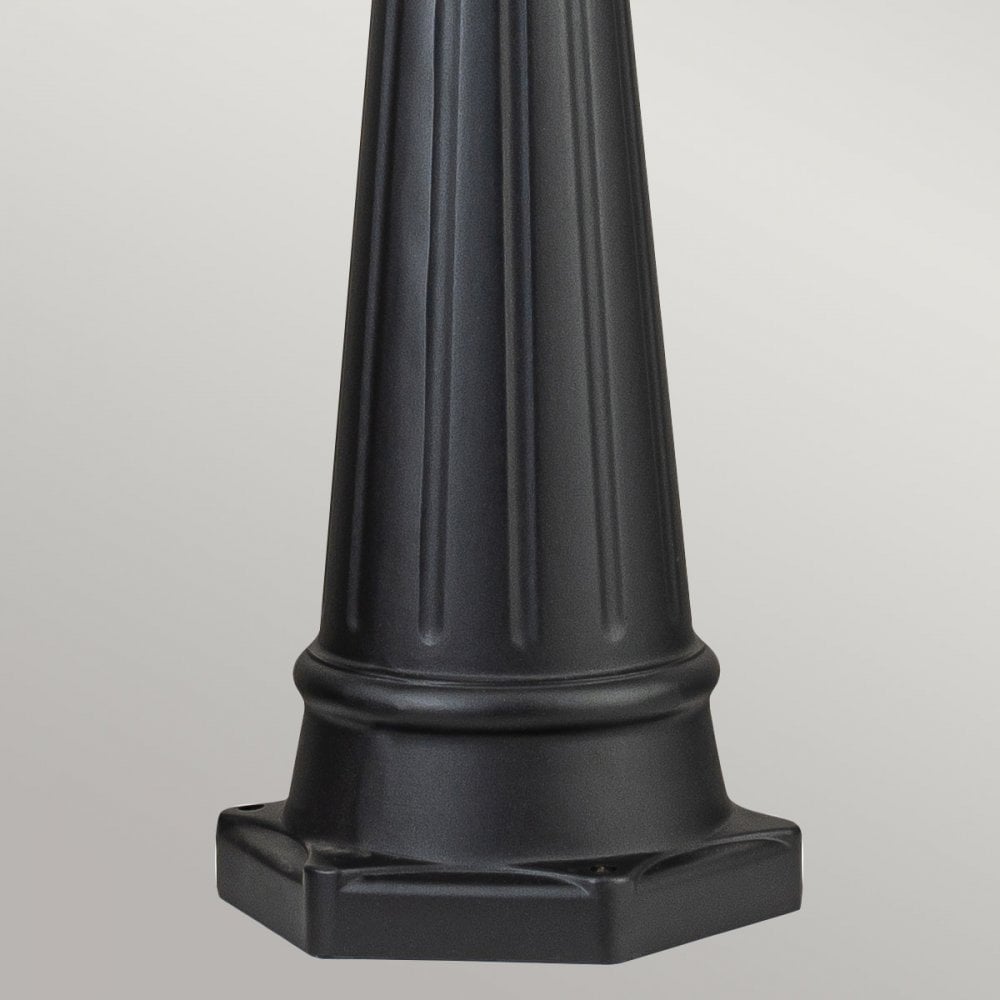 Elstead Bayview 1 Light Lamp Post - Black