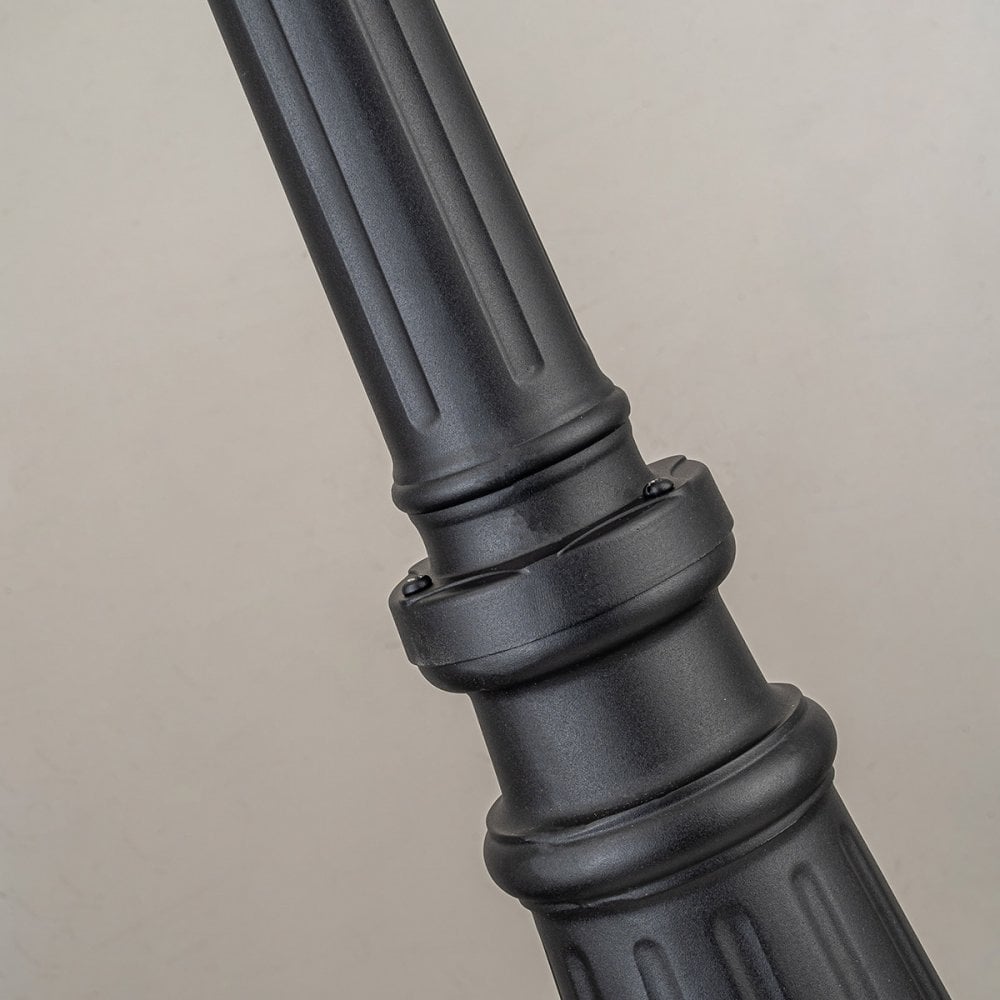 Elstead Bayview 1 Light Lamp Post - Black