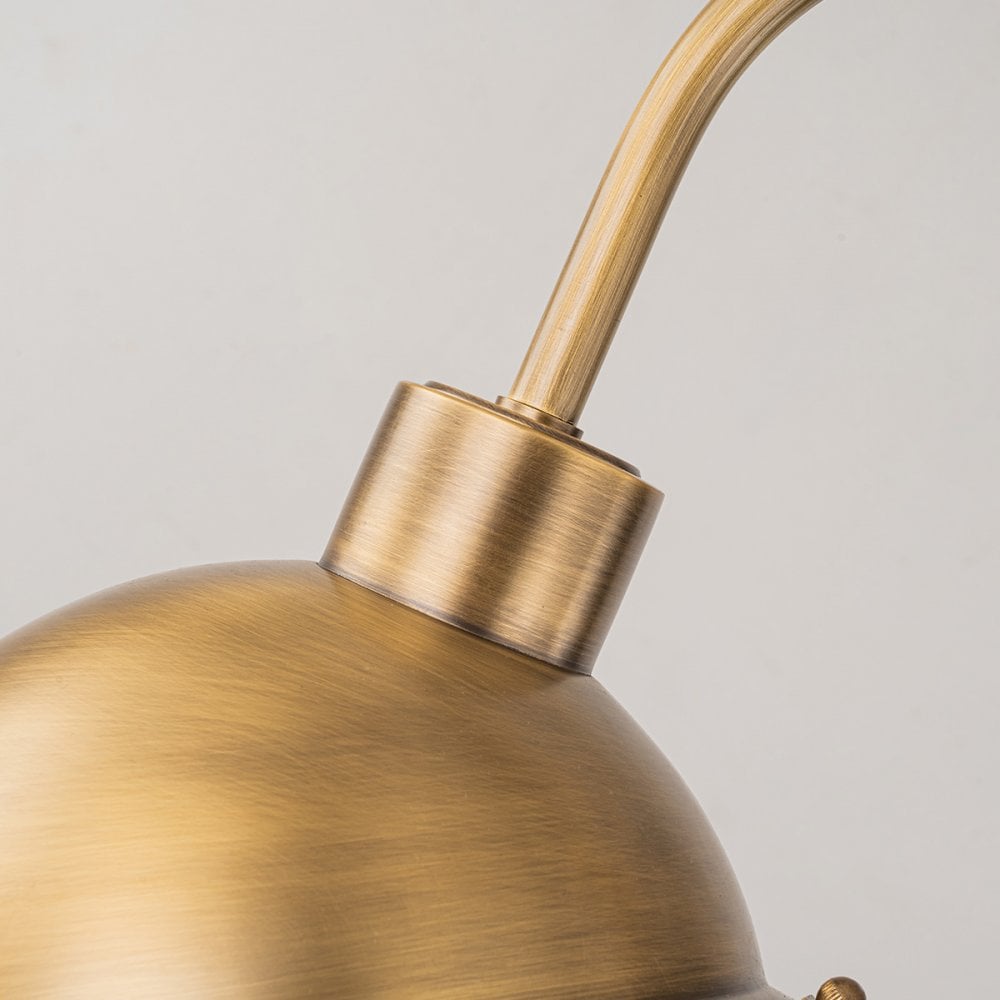 Elstead Chiswick 1 Light Sign Light - Antique Brass