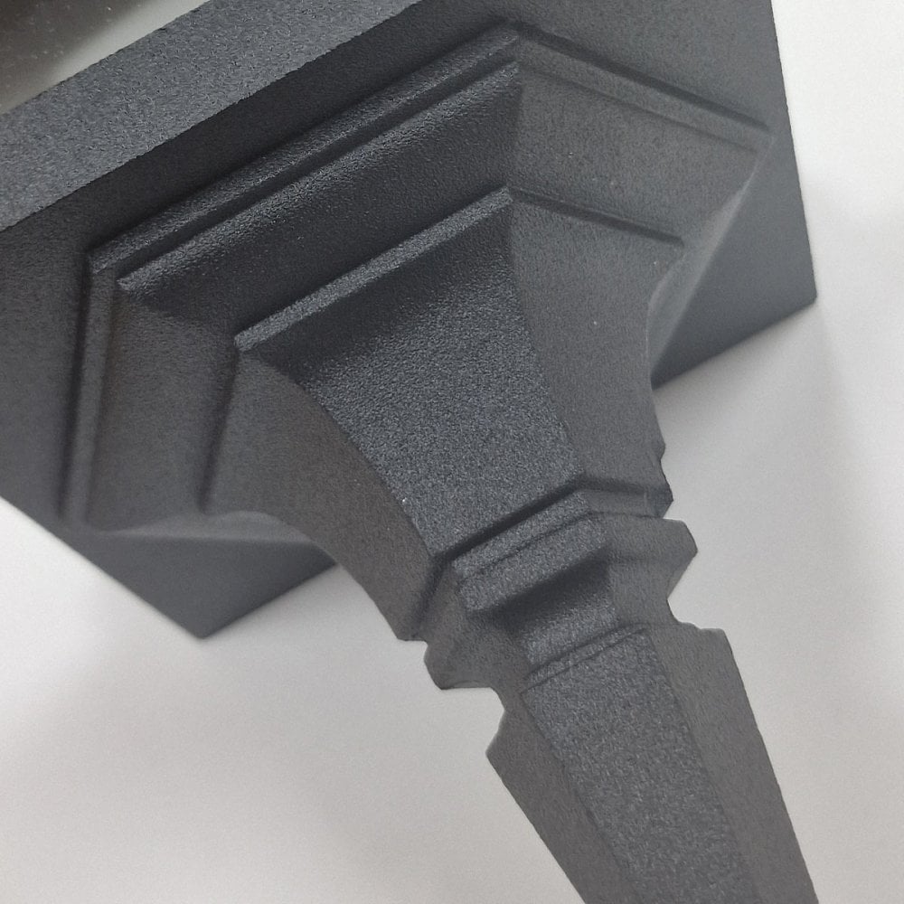 Elstead Chapel 1 Light Chain Lantern - Black