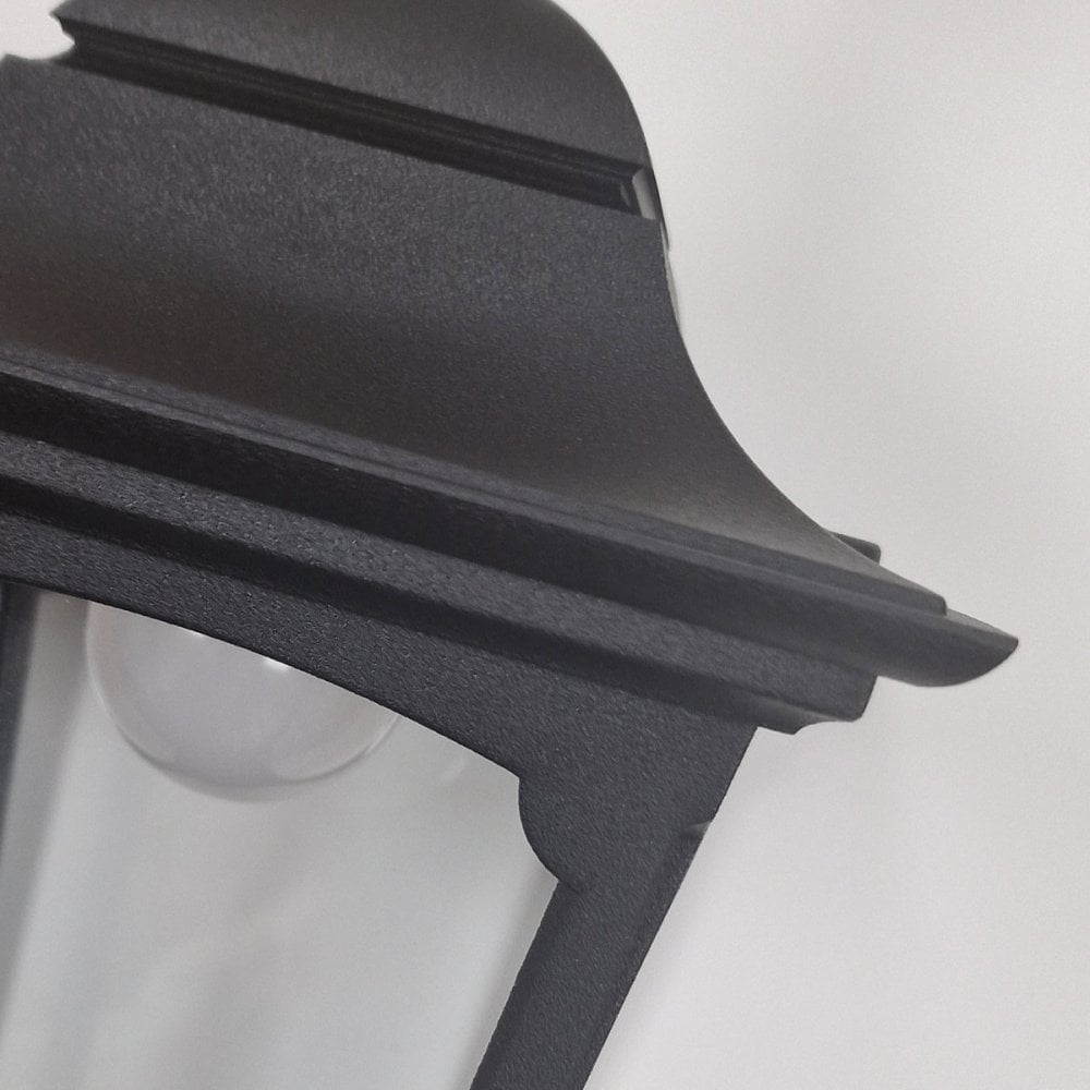 Elstead Chapel Mini 1 Light Chain Lantern - Black